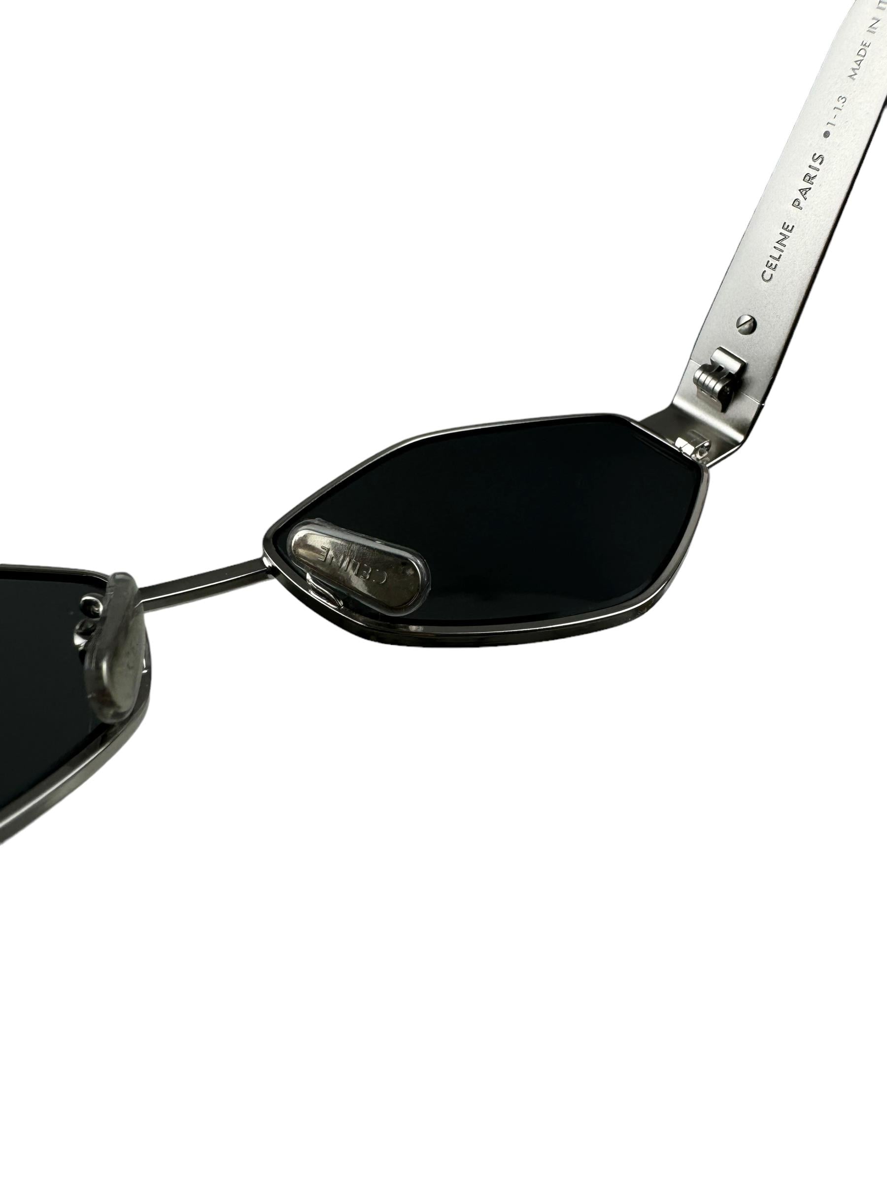CELINE TRIOMPHE METAL SUNGLASSES 