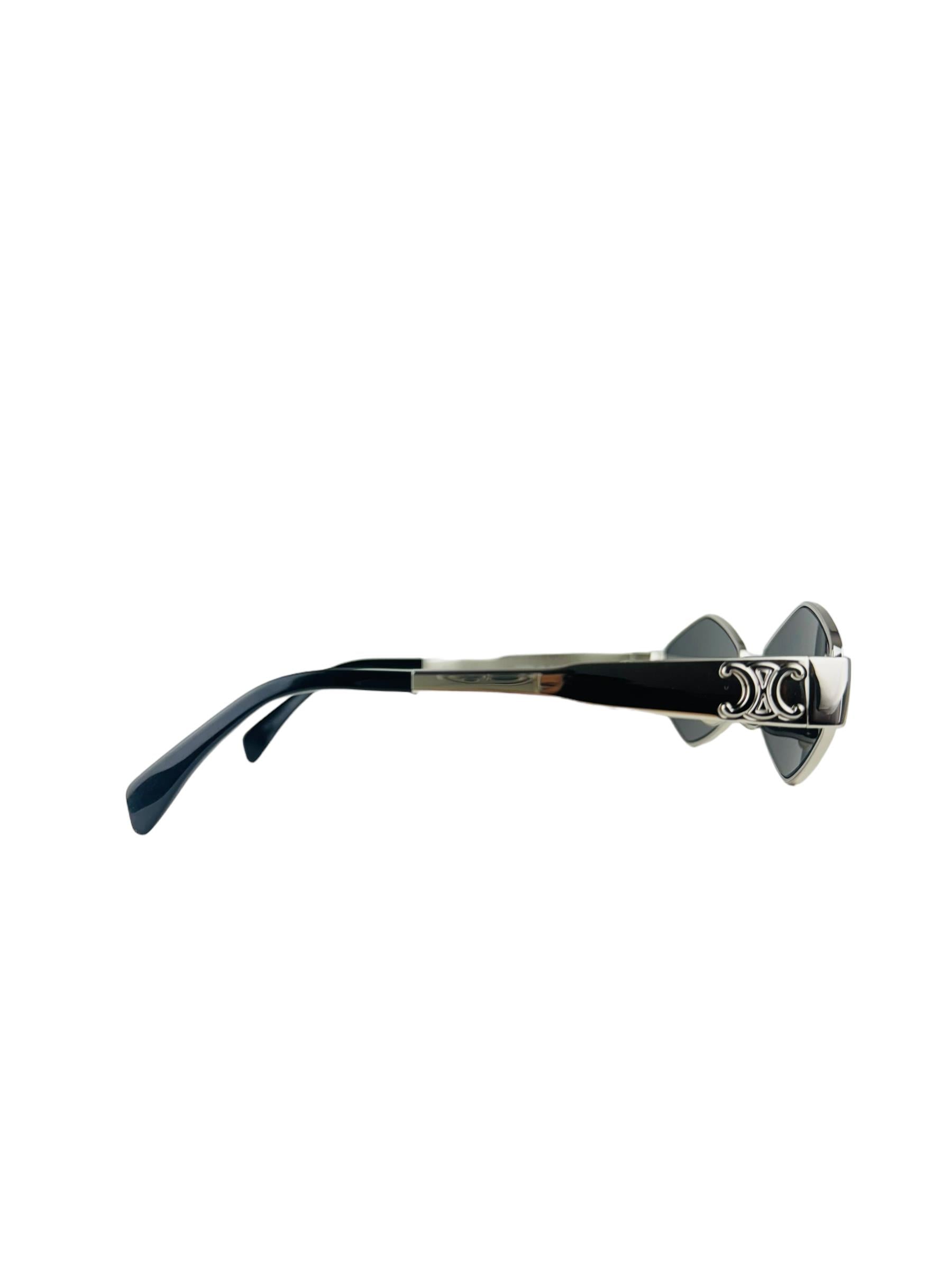 CELINE TRIOMPHE METAL SUNGLASSES 