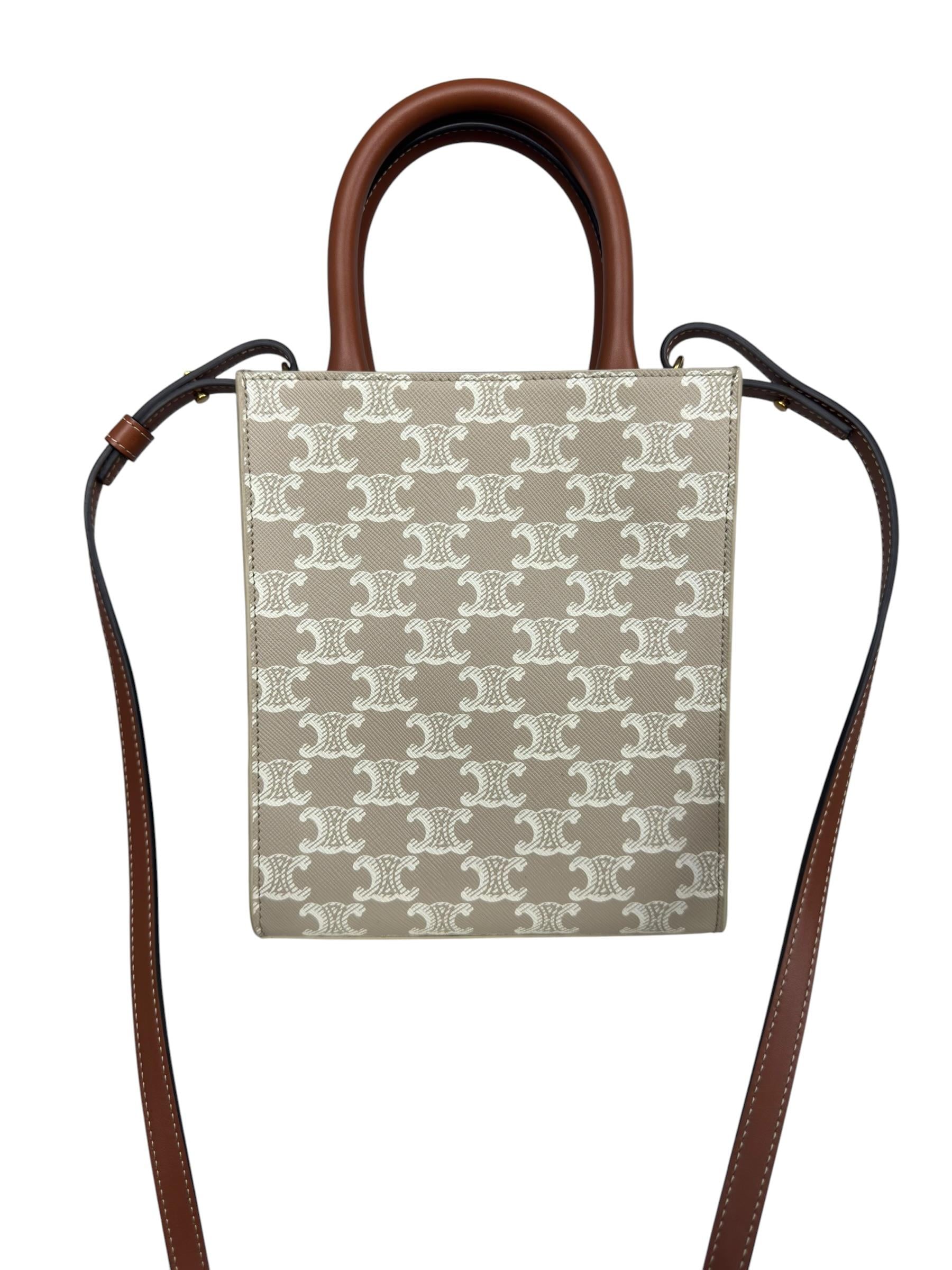 CELINE VERTICAL CABAS TOTE BAG