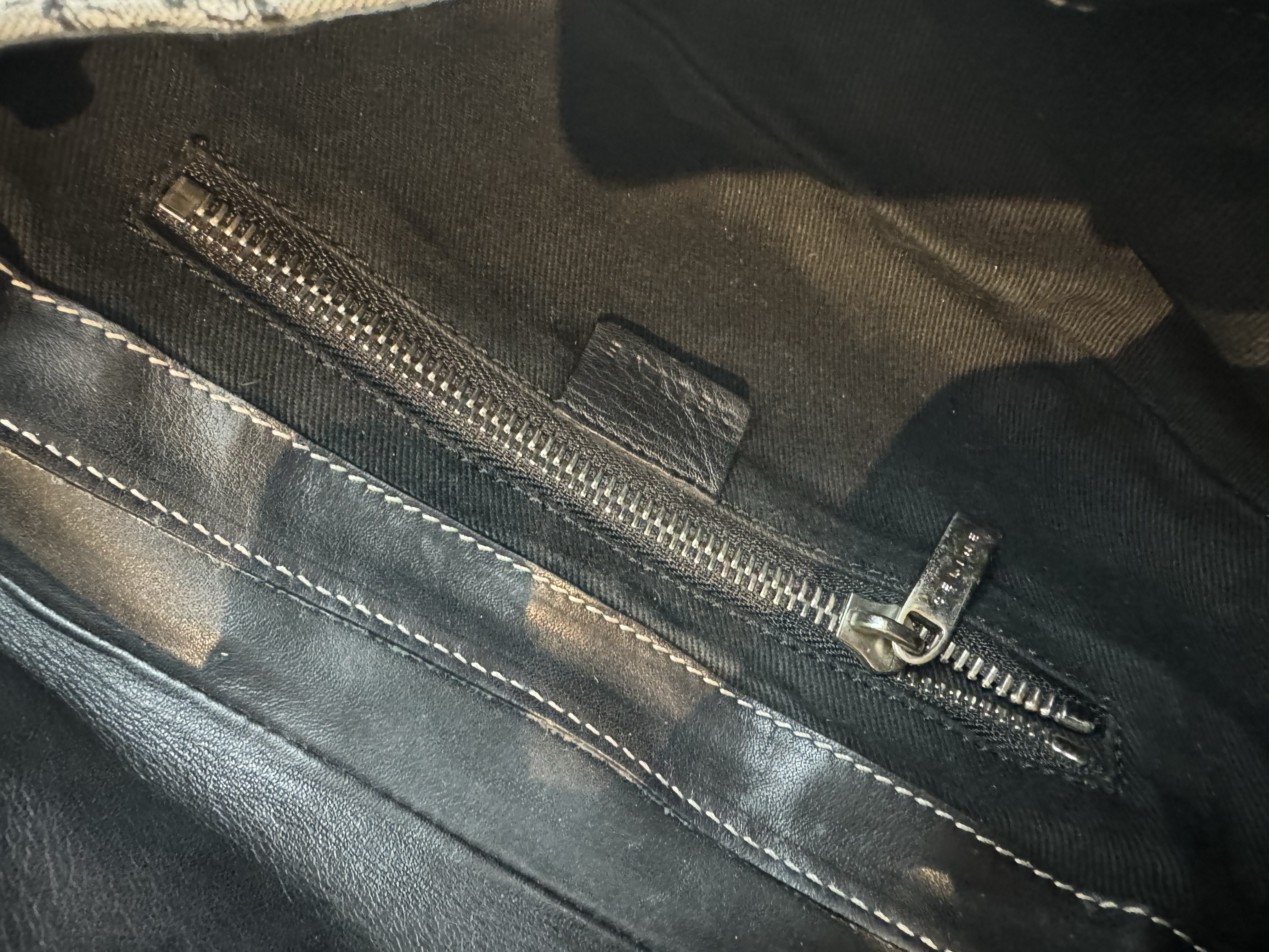 CELINE VINTAGE MACADAM SHOULDER BAG