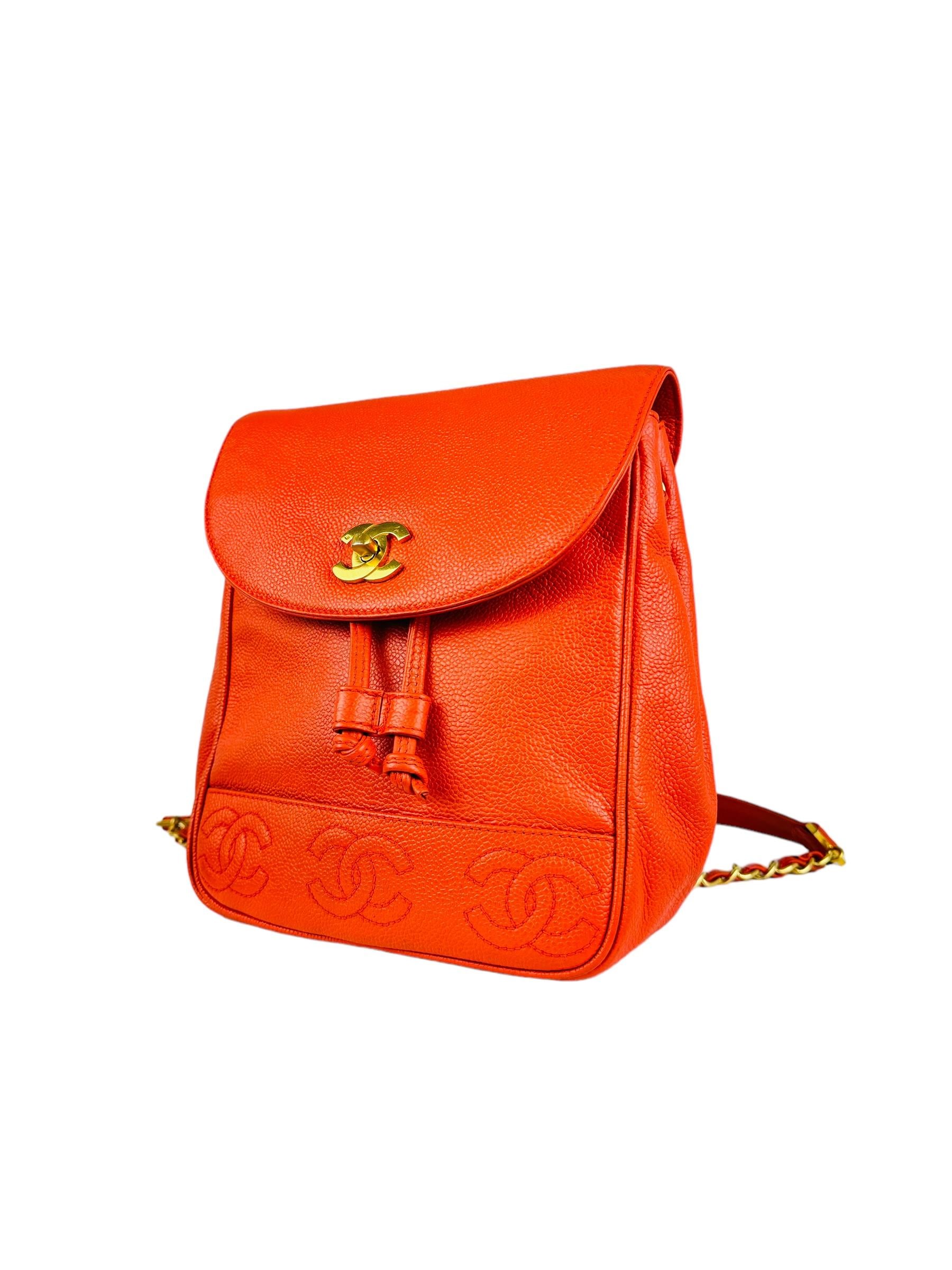 CHANEL 1996-1997 VINTAGE BACKPACK