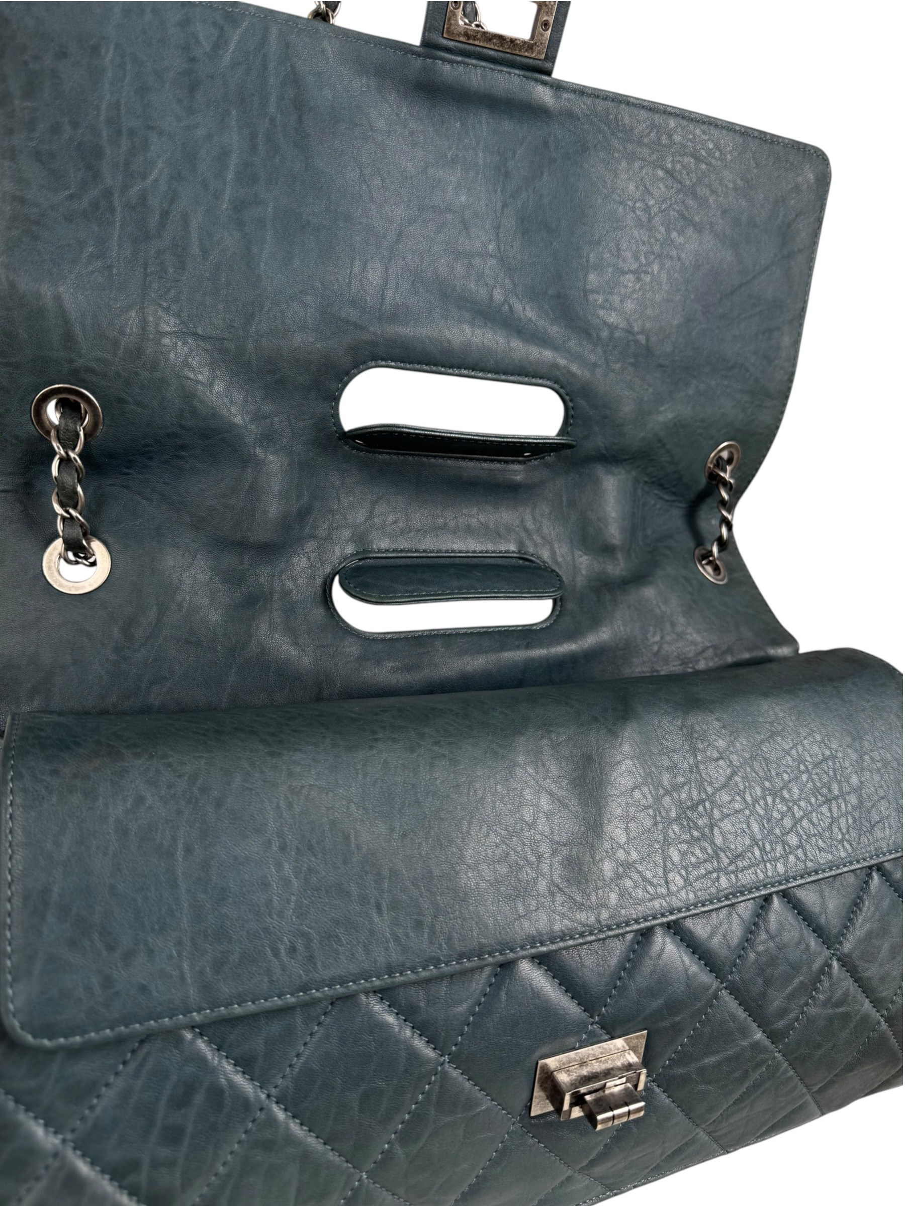 CHANEL 2.55 MAXI BYZANCE TAKE AWAY FLAP BAG