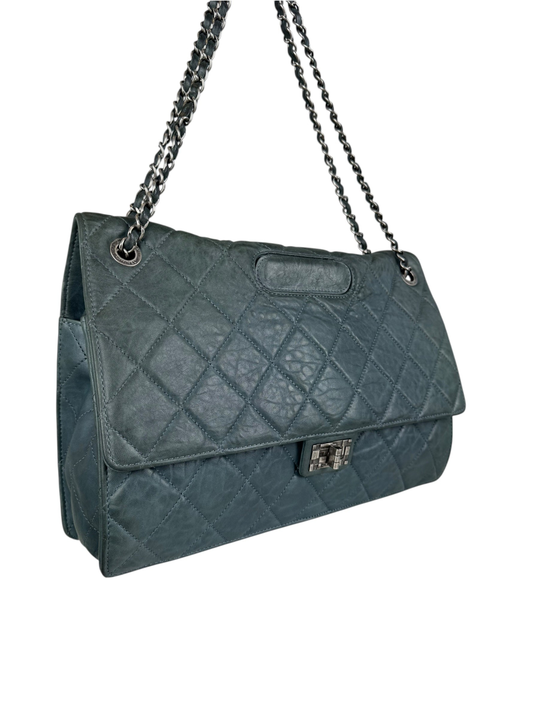 CHANEL 2.55 MAXI BYZANCE TAKE AWAY FLAP BAG