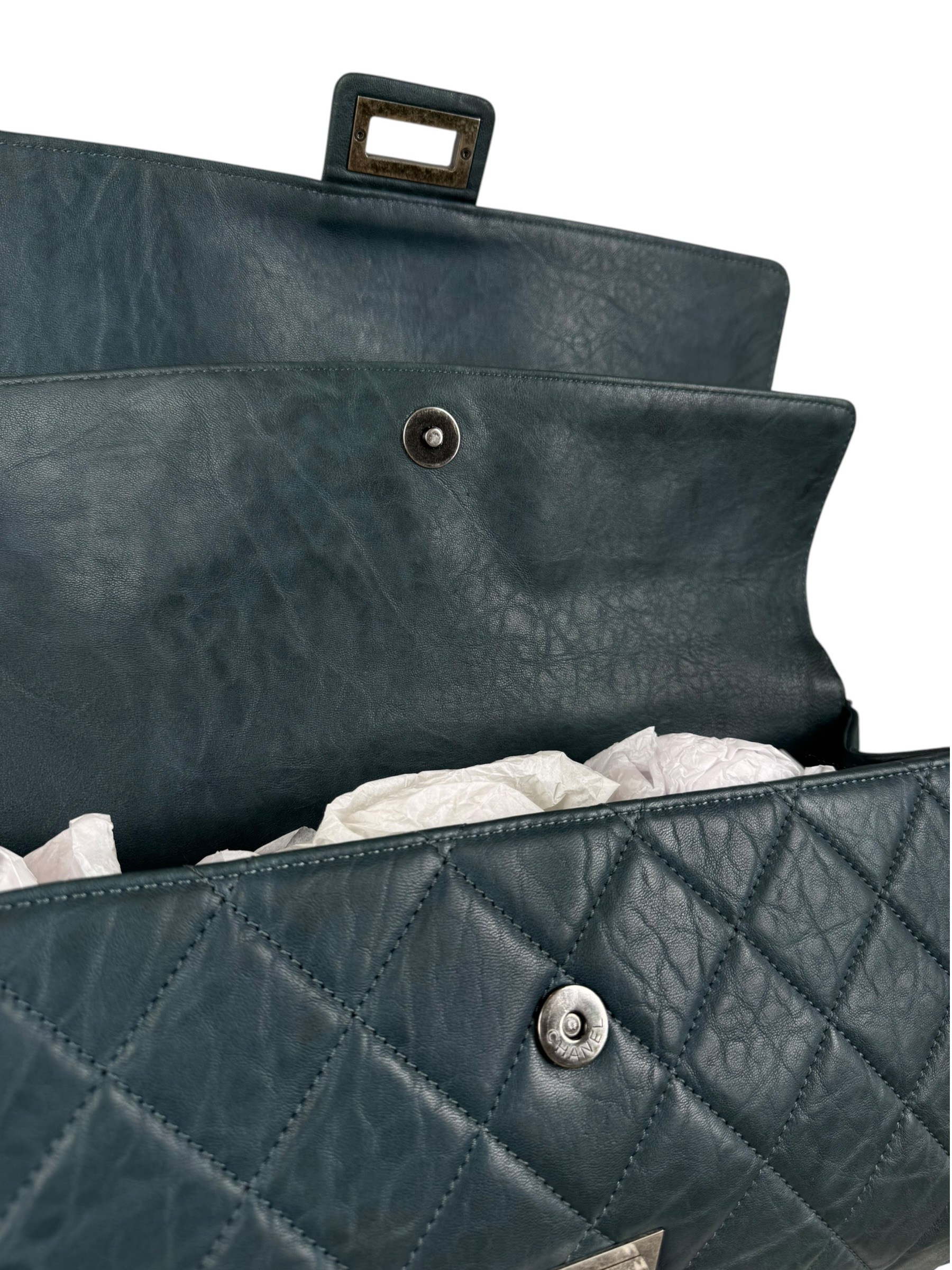 CHANEL 2.55 MAXI BYZANCE TAKE AWAY FLAP BAG