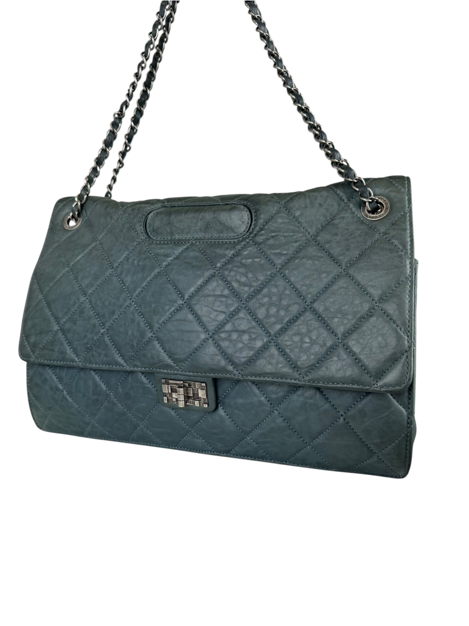 CHANEL 2.55 MAXI BYZANCE TAKE AWAY FLAP BAG