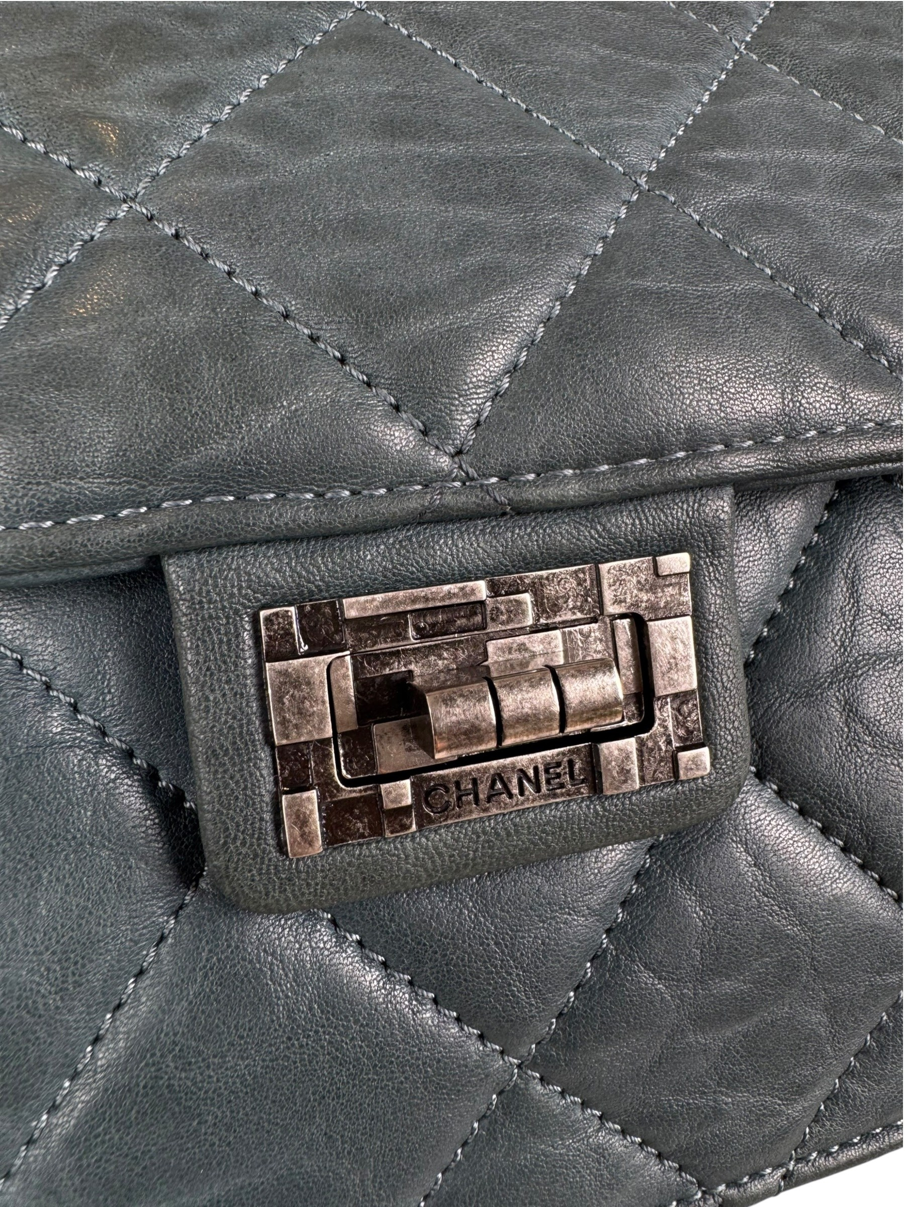 CHANEL 2.55 MAXI BYZANCE TAKE AWAY FLAP BAG