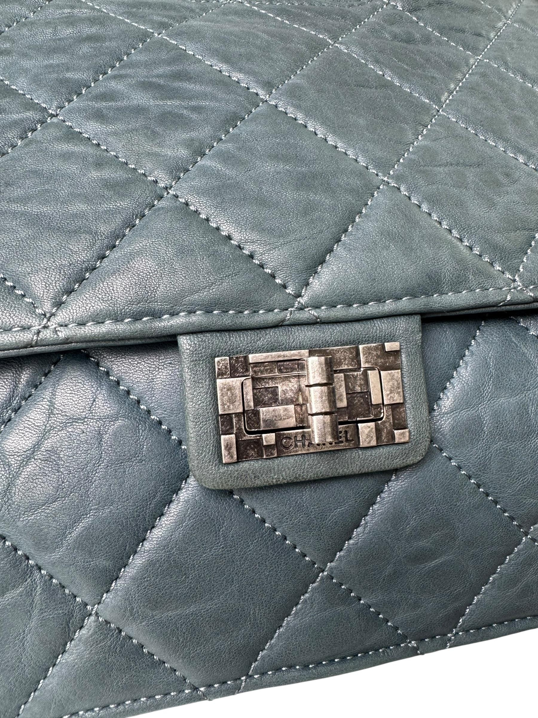 CHANEL 2.55 MAXI BYZANCE TAKE AWAY FLAP BAG