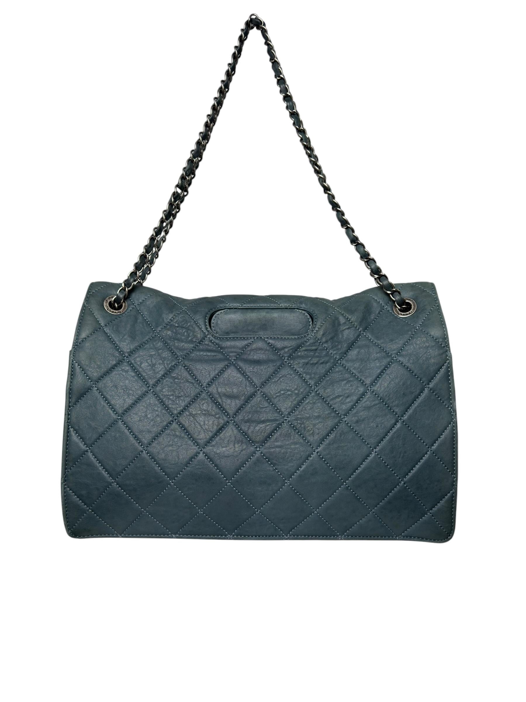CHANEL 2.55 MAXI BYZANCE TAKE AWAY FLAP BAG