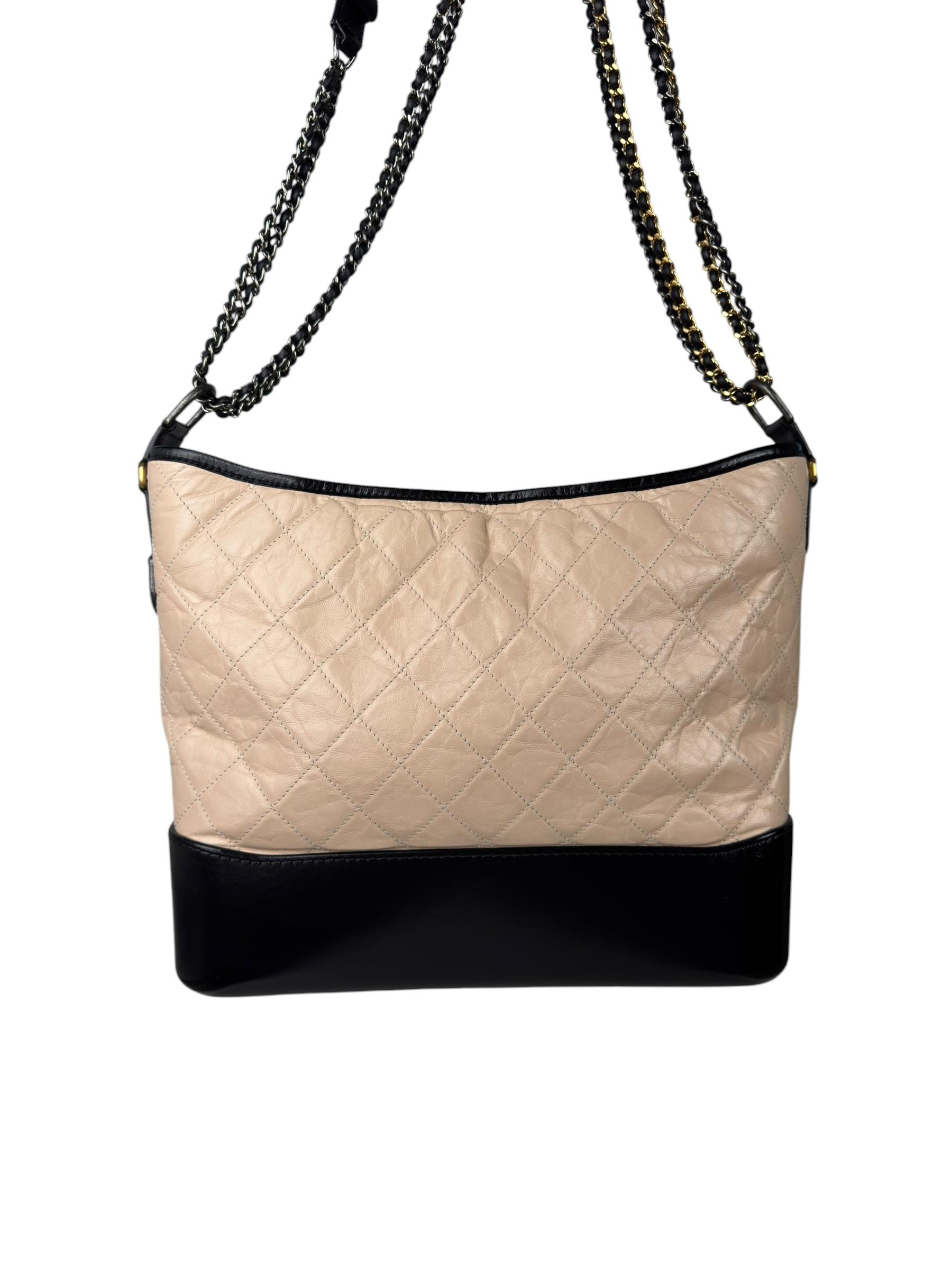 CHANEL AGED CALFSKIN LARGE GABRIELLE BAG
