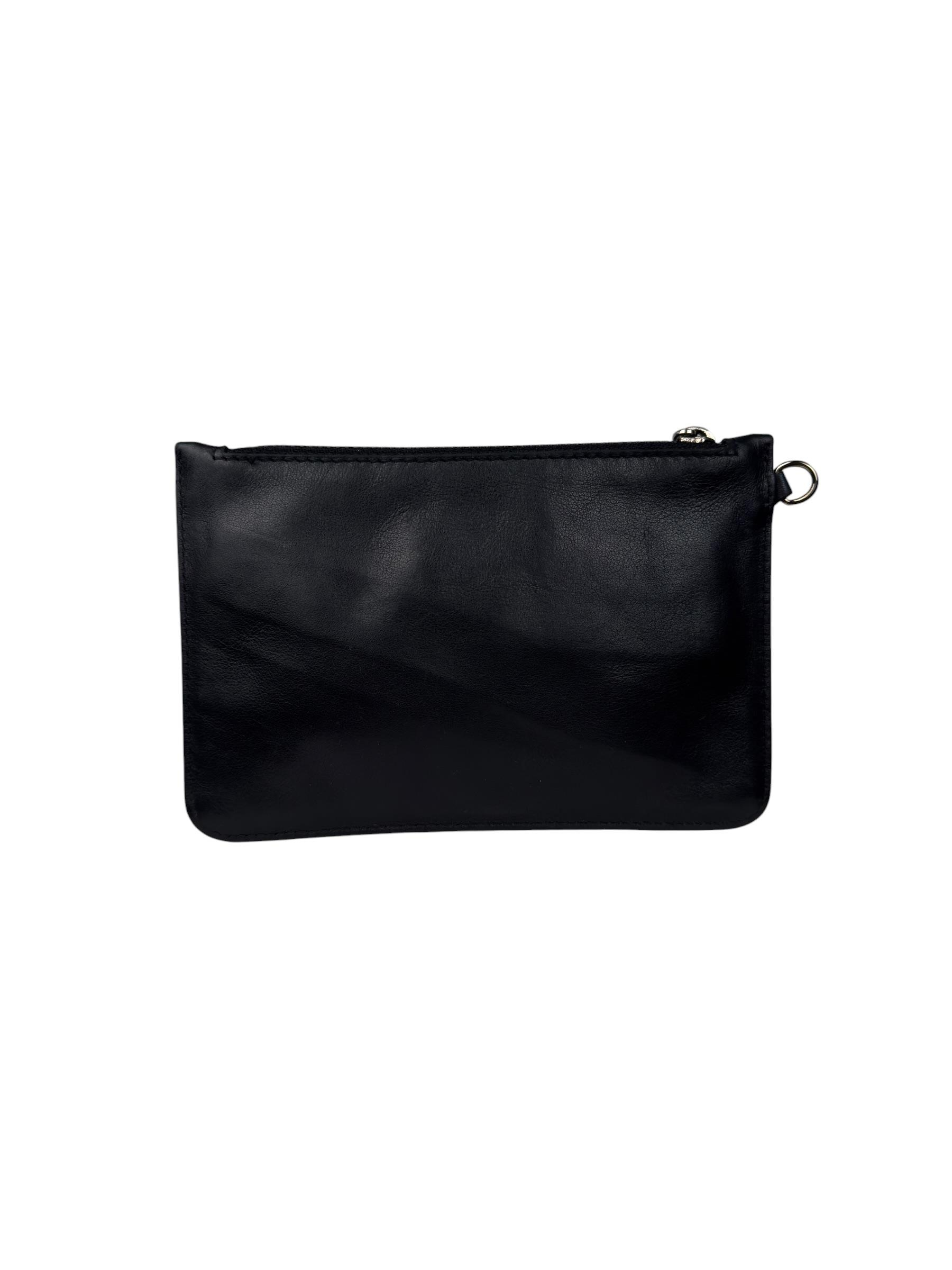 CHANEL BLACK CAMBON COIN PURSE