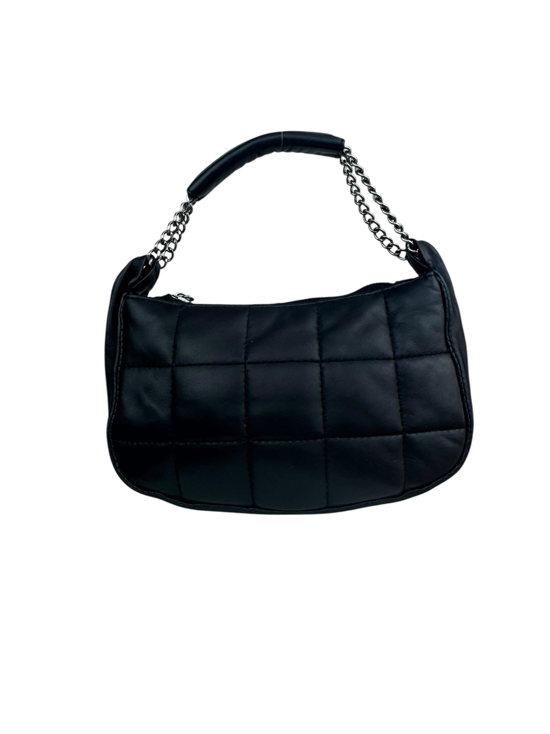 CHANEL BLACK LAMBSKIN BAG