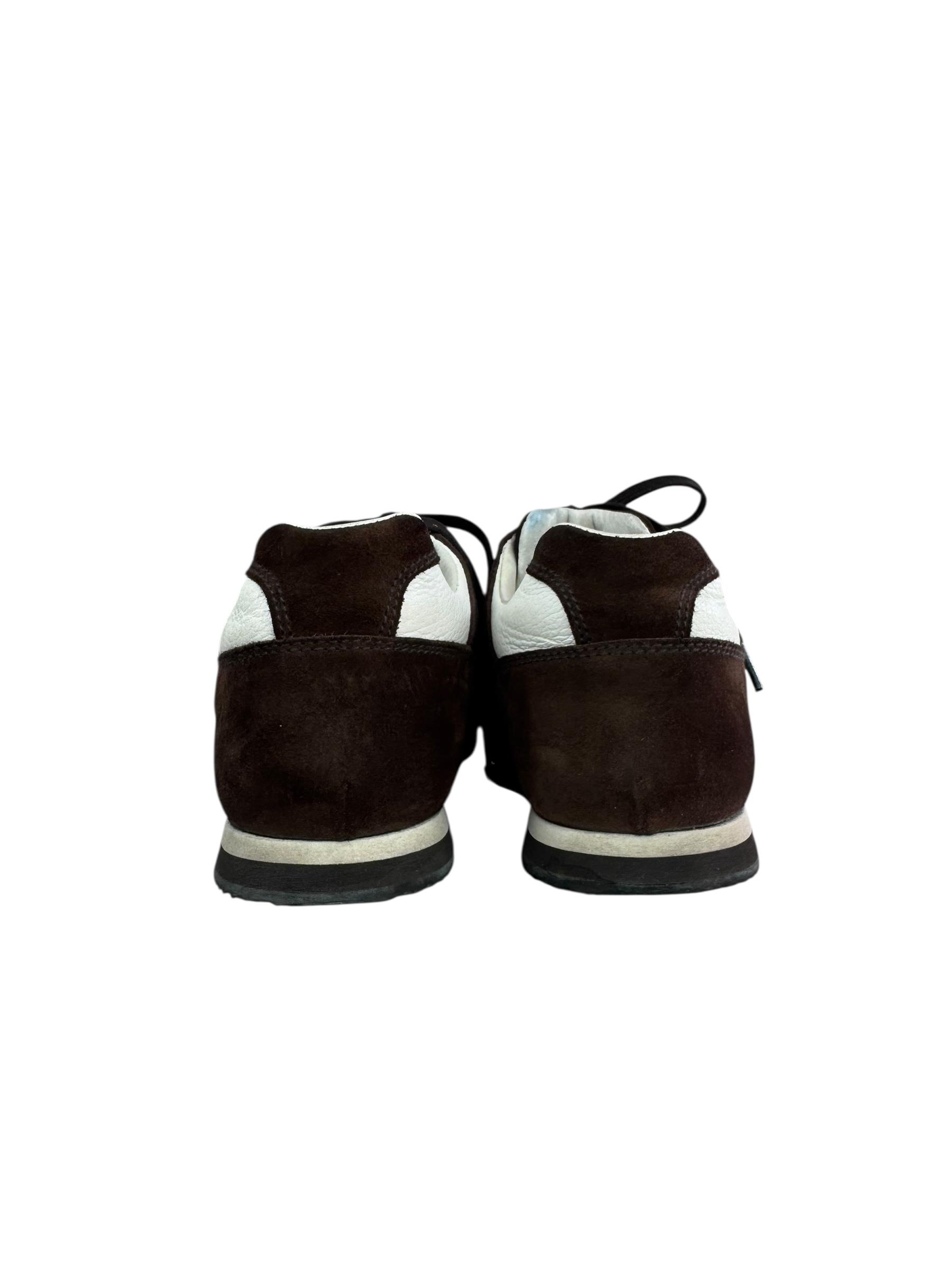 CHANEL BROWN SUEDE SNEAKERS