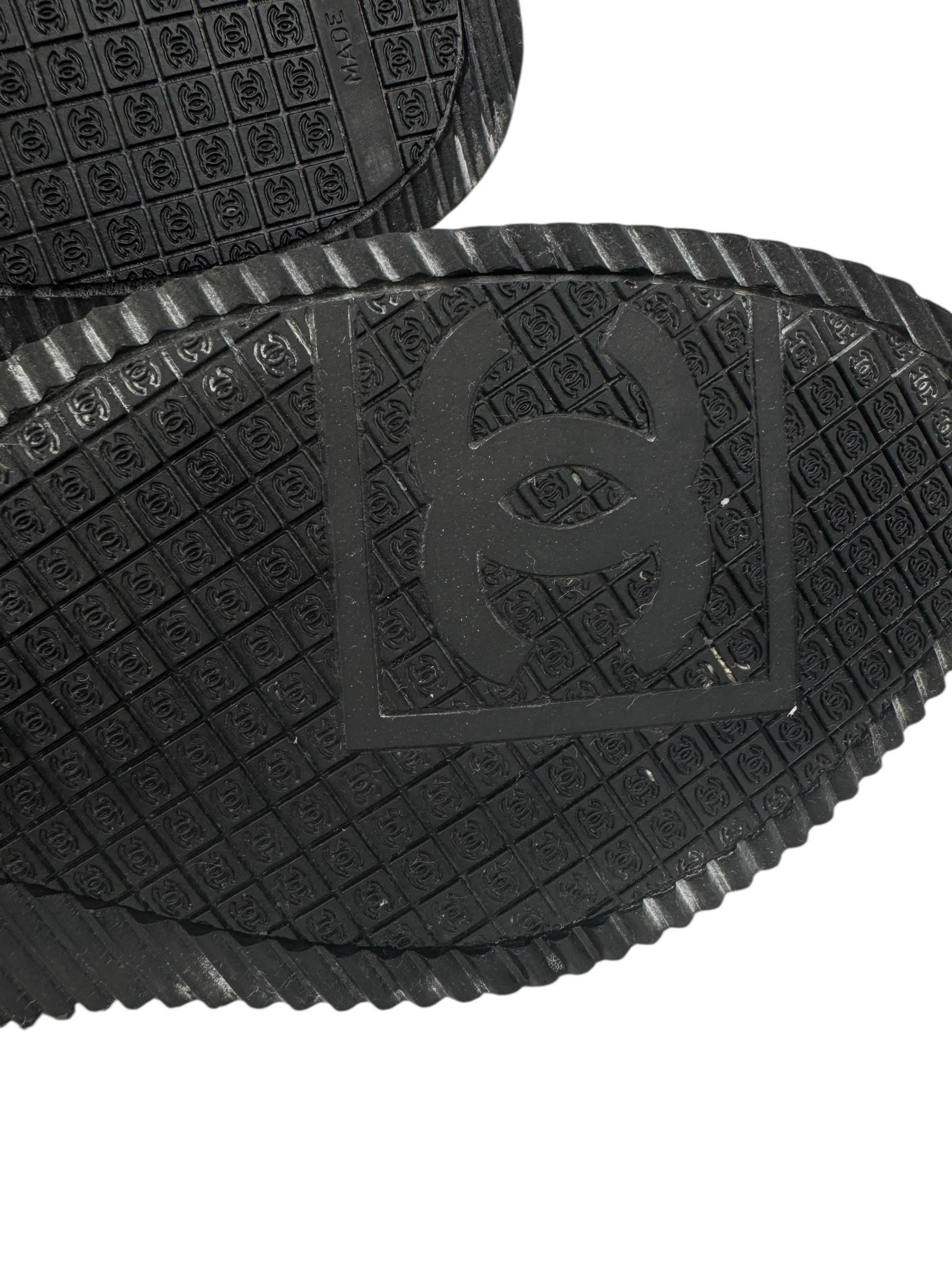 CHANEL BROWN SUEDE SNEAKERS
