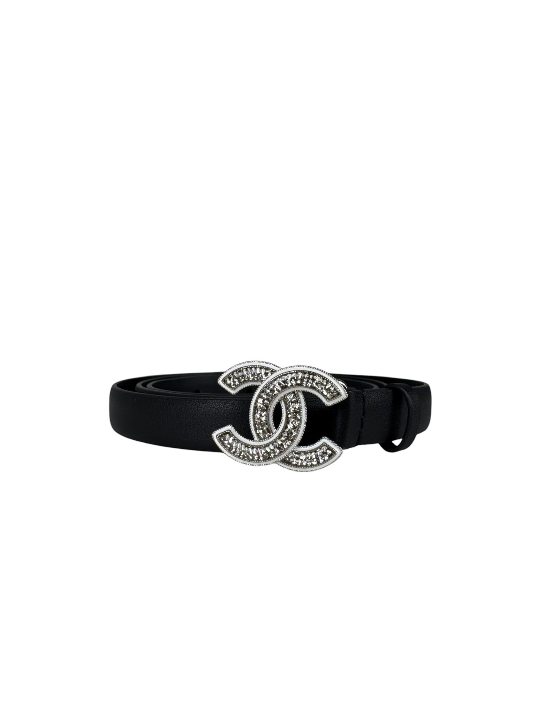 CHANEL CC LEATHER BELT