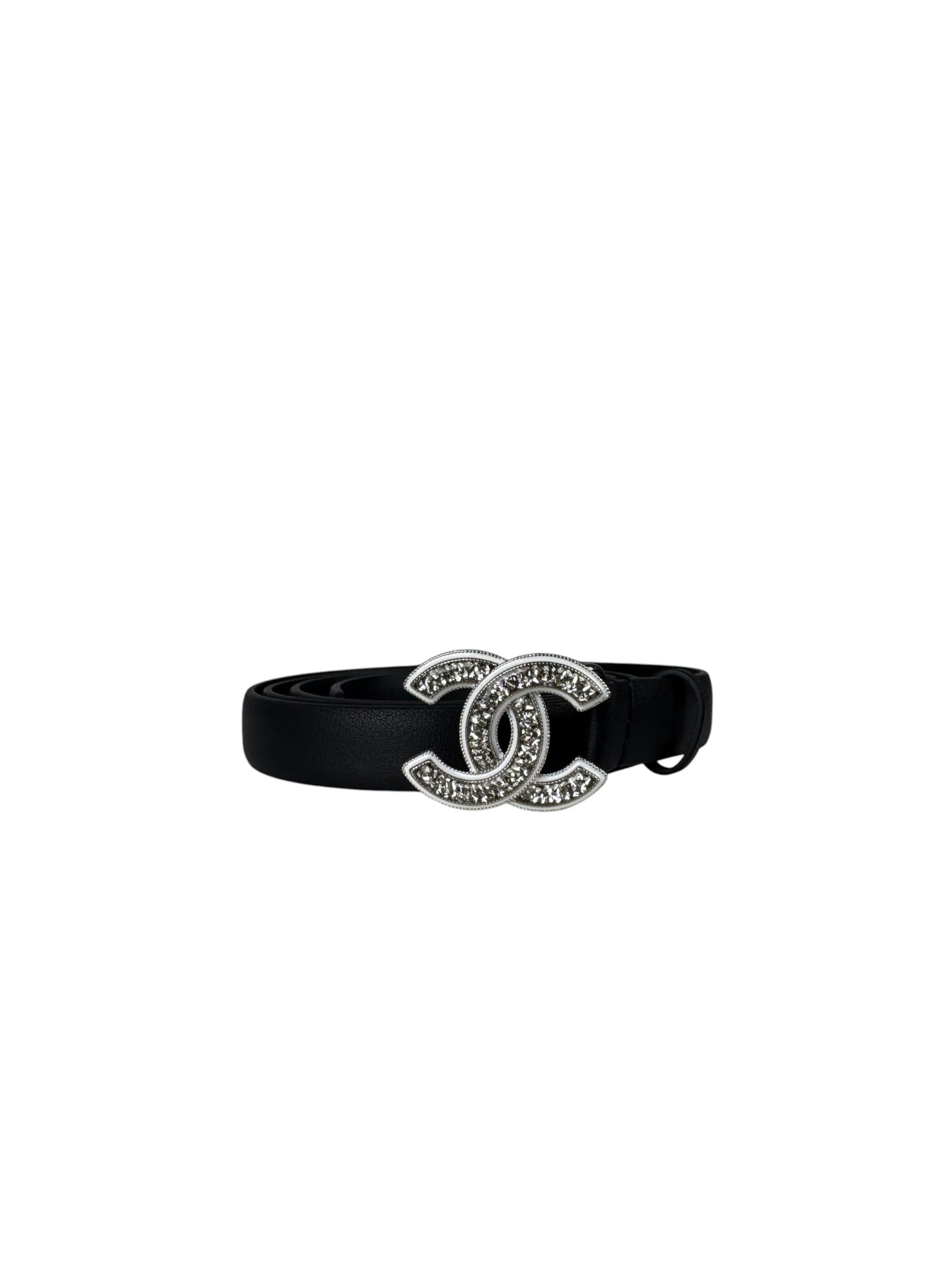 CHANEL CC LEATHER BELT