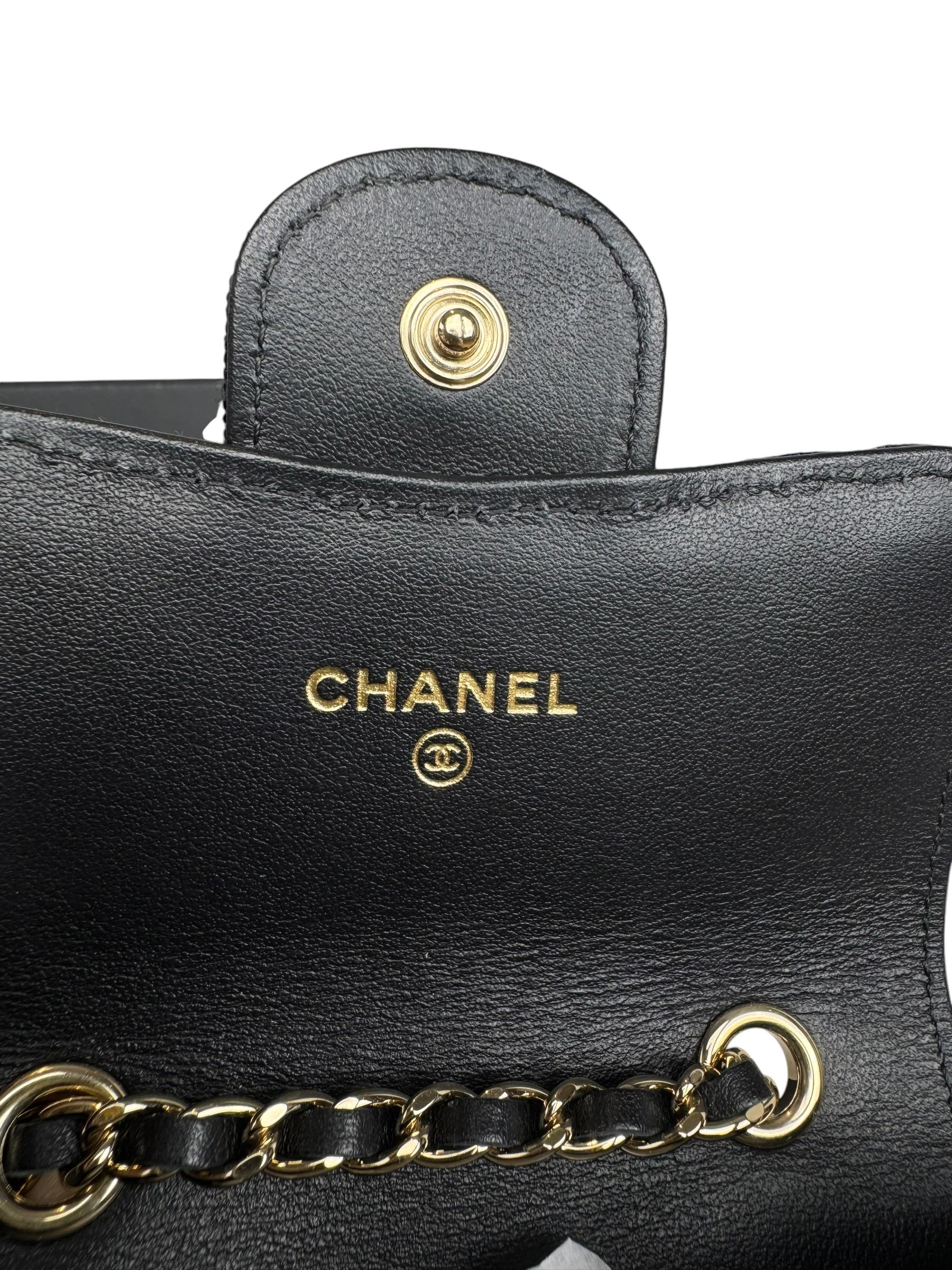 CHANEL CC LOGO CHAIN BELT BAG