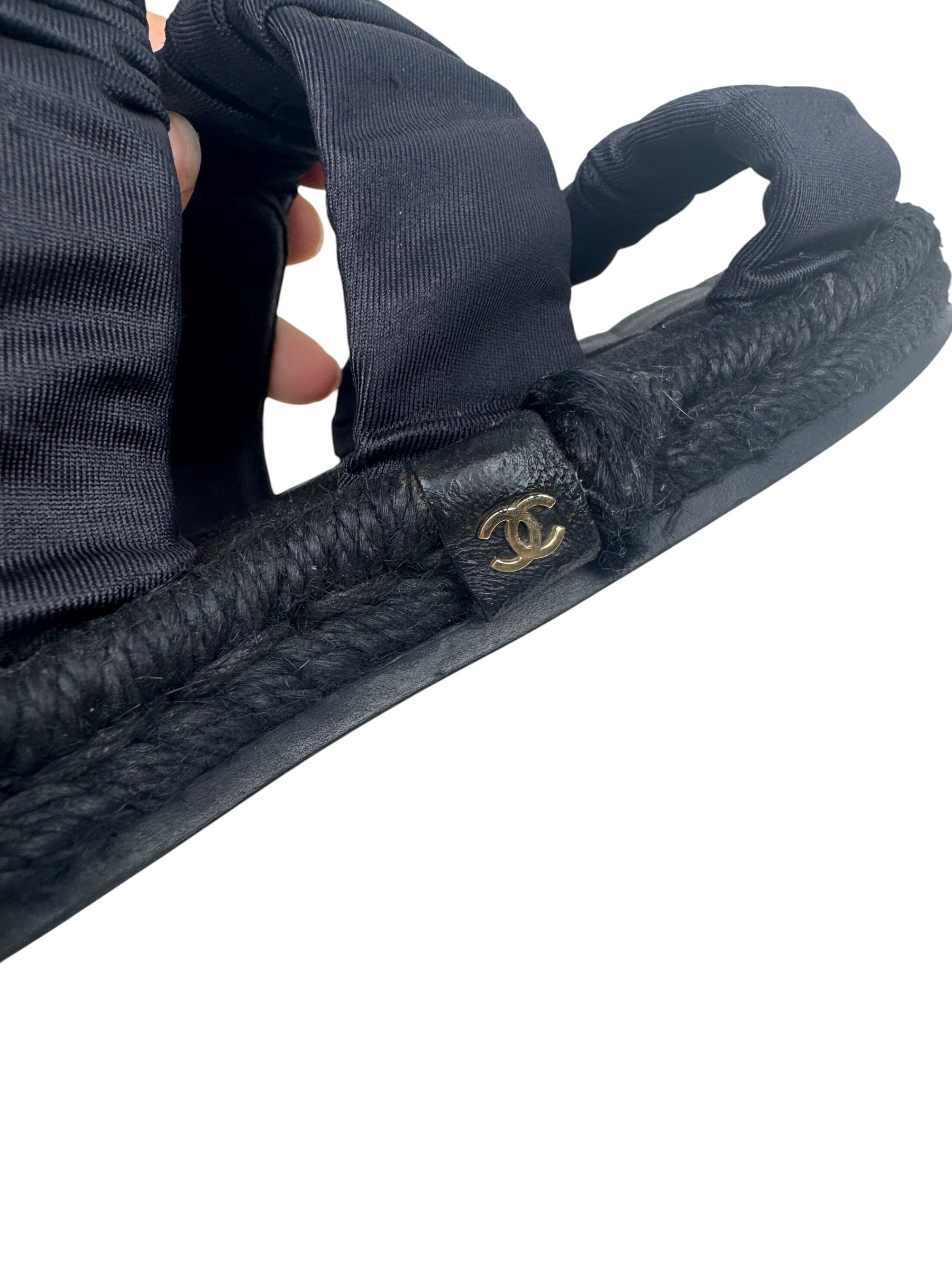 CHANEL CC TURNLOCK SLIDES