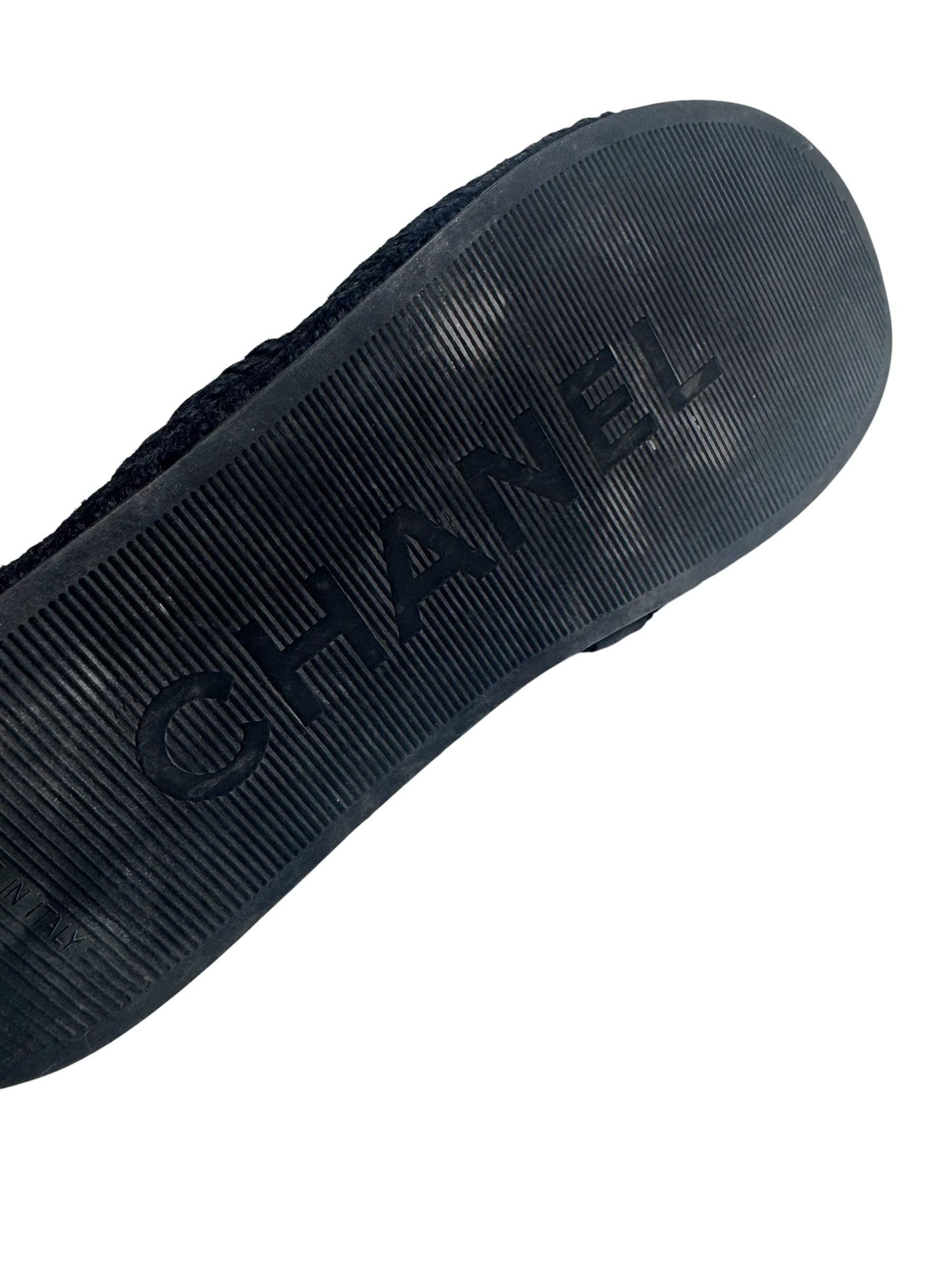 CHANEL CC TURNLOCK SLIDES