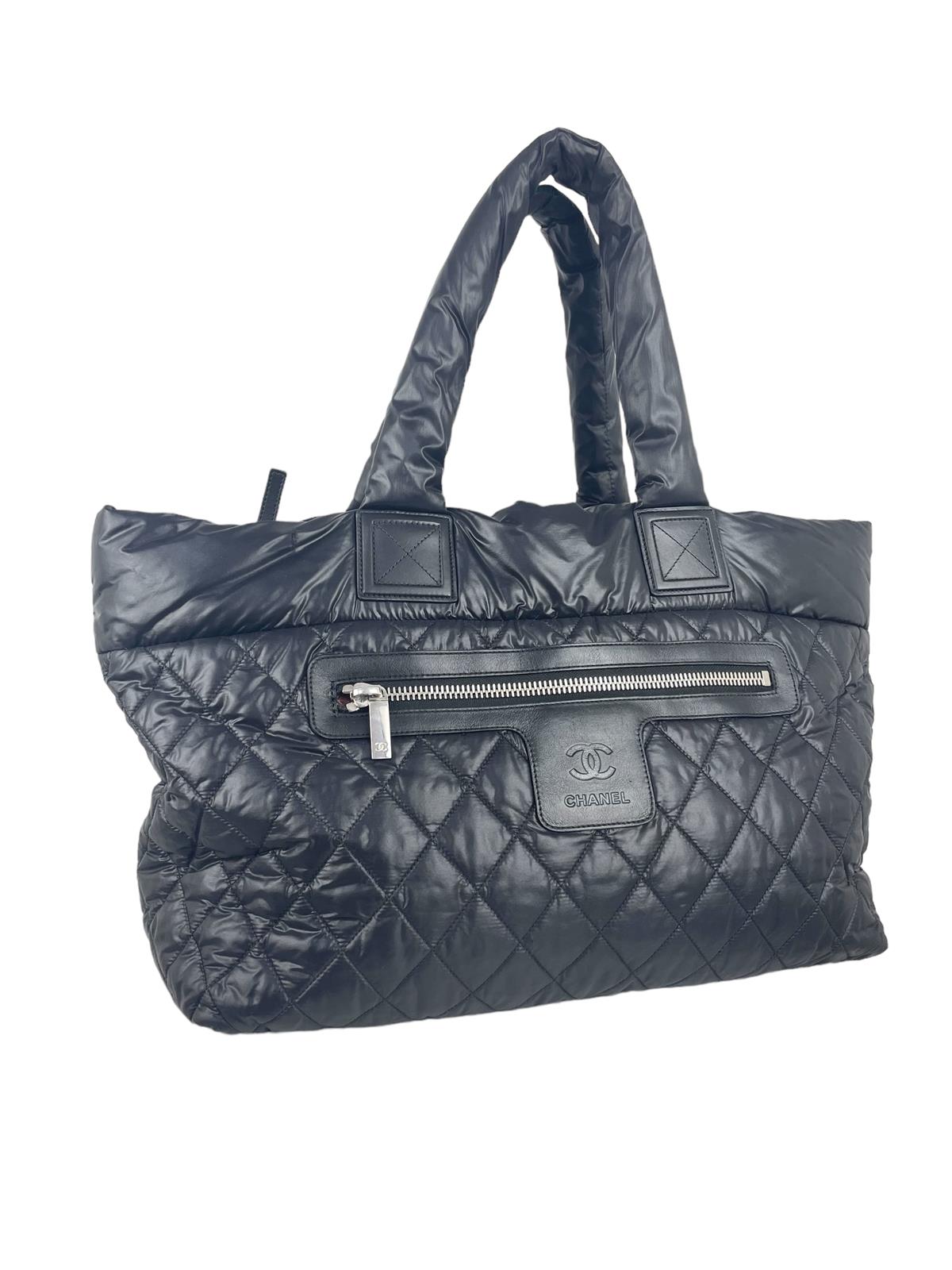 CHANEL COCOON NYLON TOTE BAG