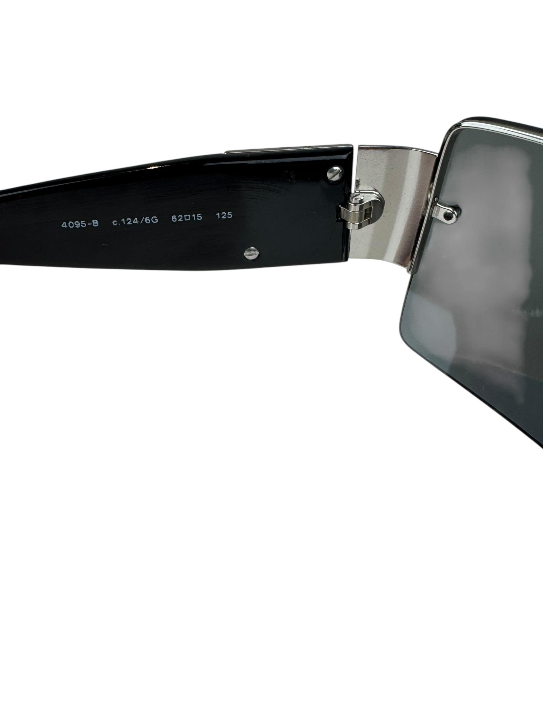 CHANEL CRYSTAL RECTANGLE SUNGLASSES