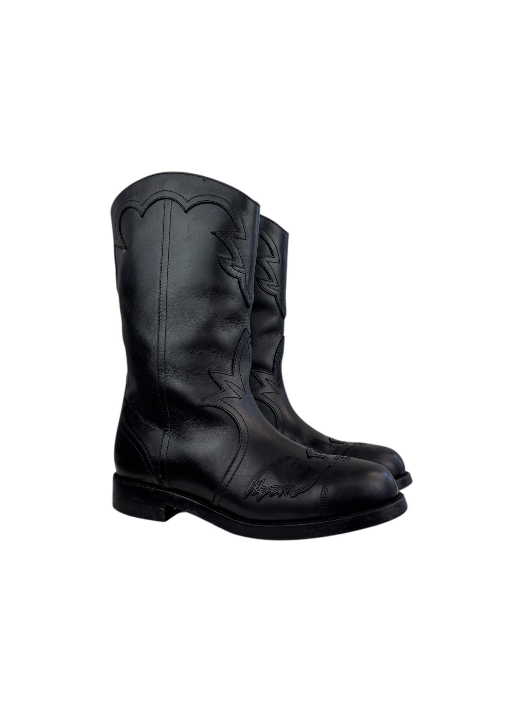 CHANEL DALLAS WESTERN BOOTS