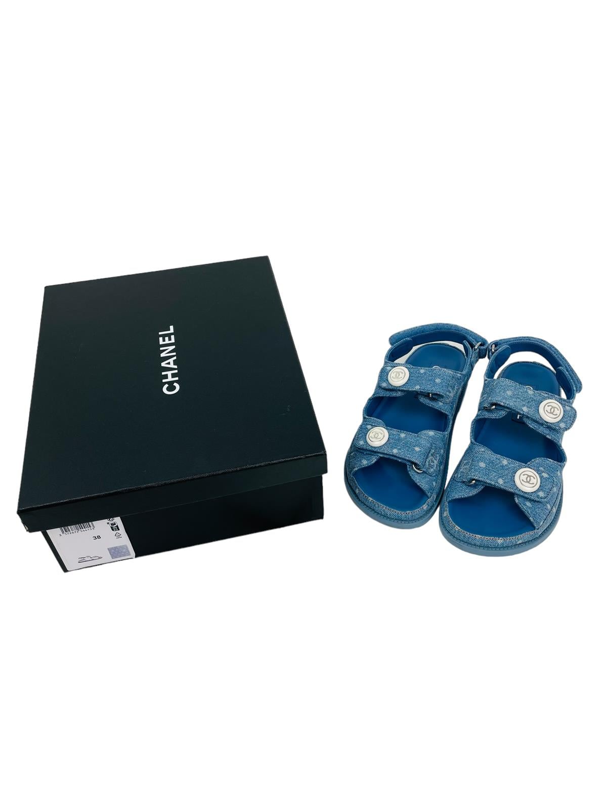 CHANEL DENİM DAD SANDALS SS23