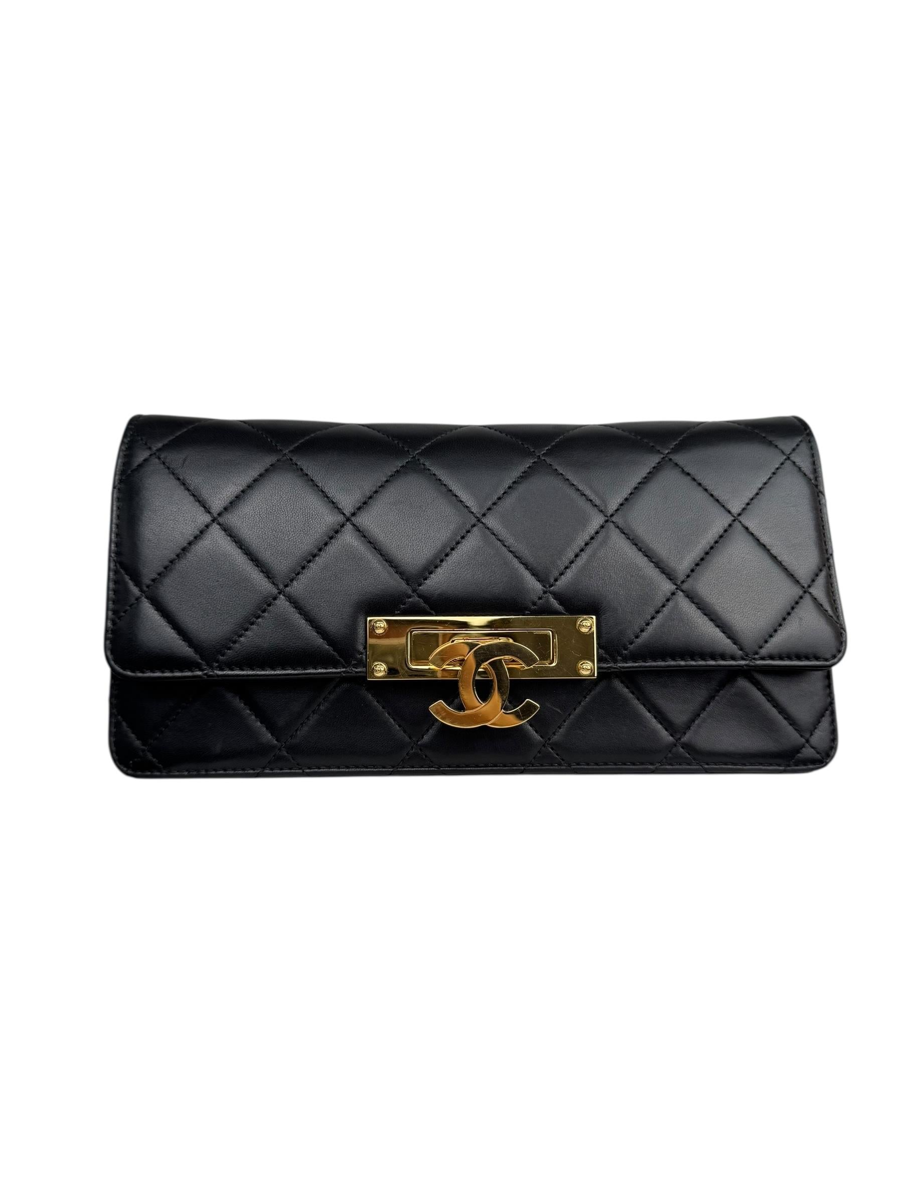 CHANEL GOLDEN CLASS WALLET ON CHAIN BAG