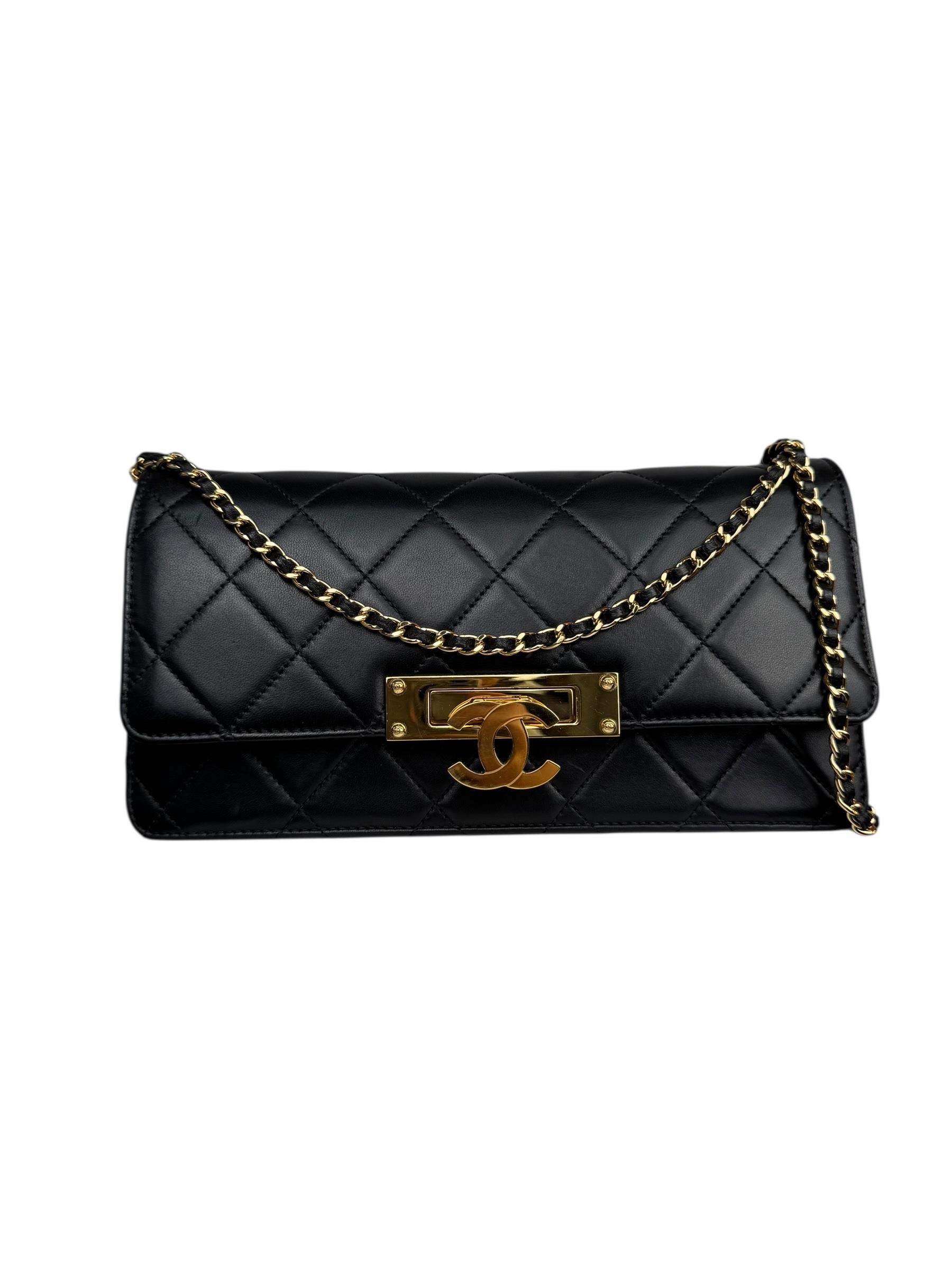 CHANEL GOLDEN CLASS WALLET ON CHAIN BAG