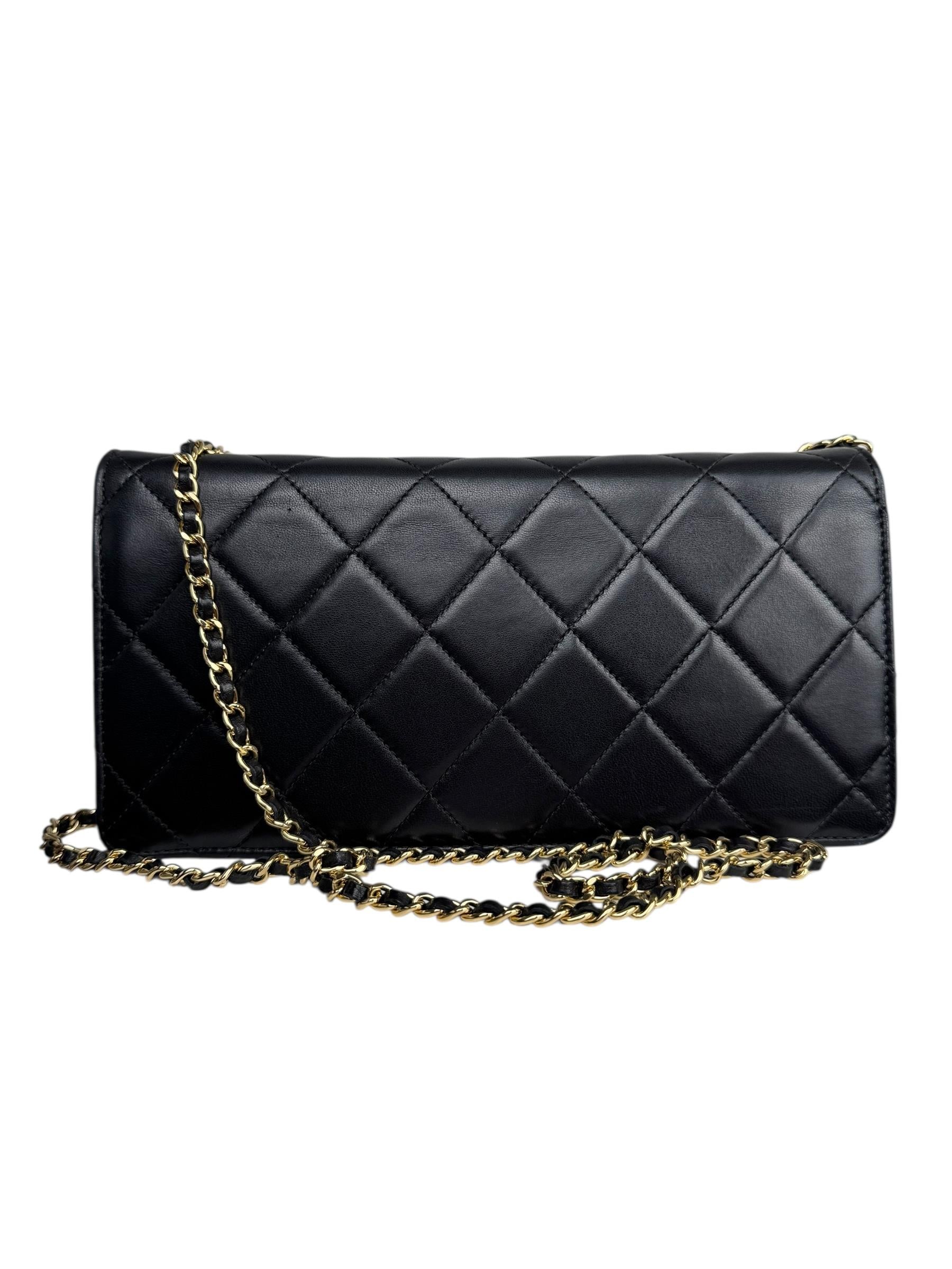 CHANEL GOLDEN CLASS WALLET ON CHAIN BAG