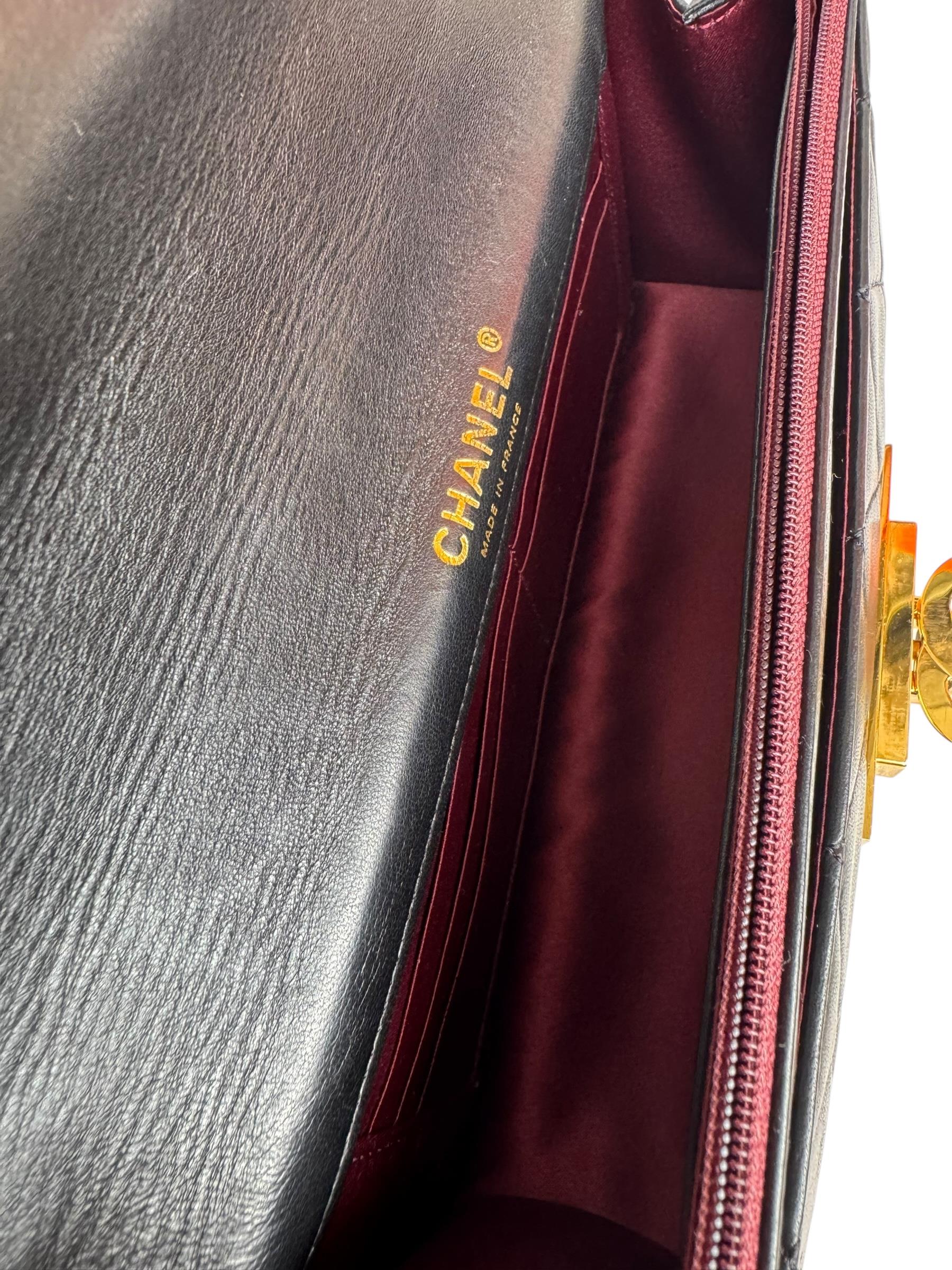 CHANEL GOLDEN CLASS WALLET ON CHAIN BAG