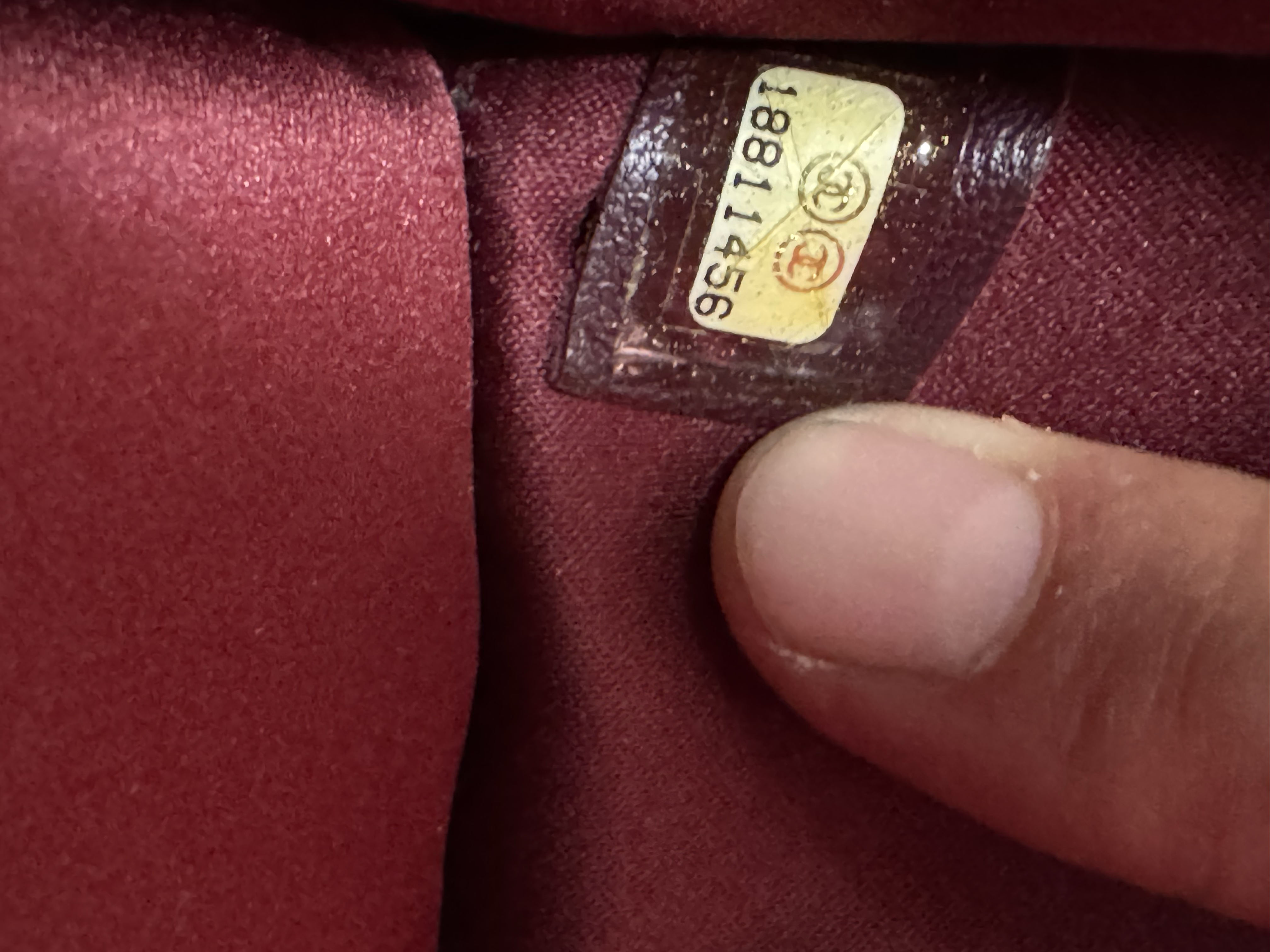 CHANEL GOLDEN CLASS WALLET ON CHAIN BAG