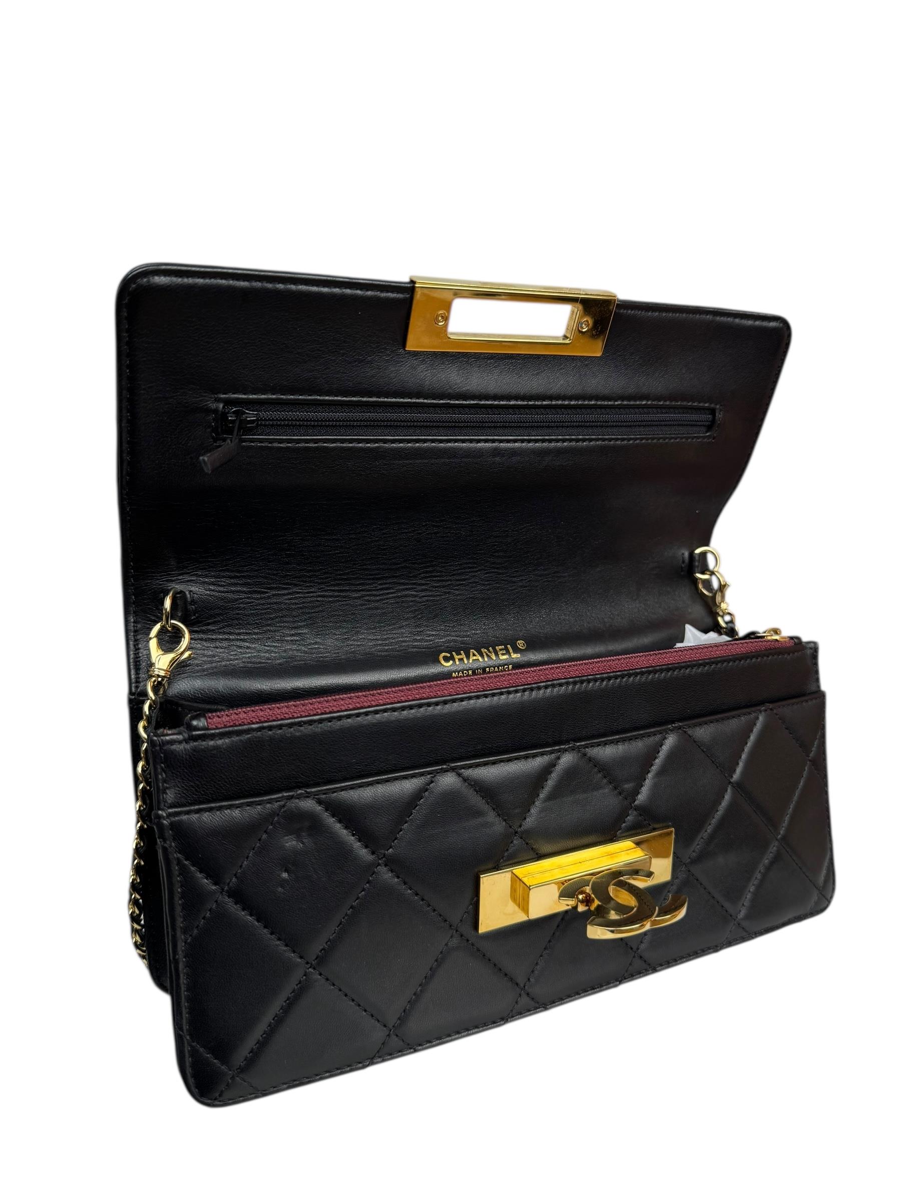 CHANEL GOLDEN CLASS WALLET ON CHAIN BAG
