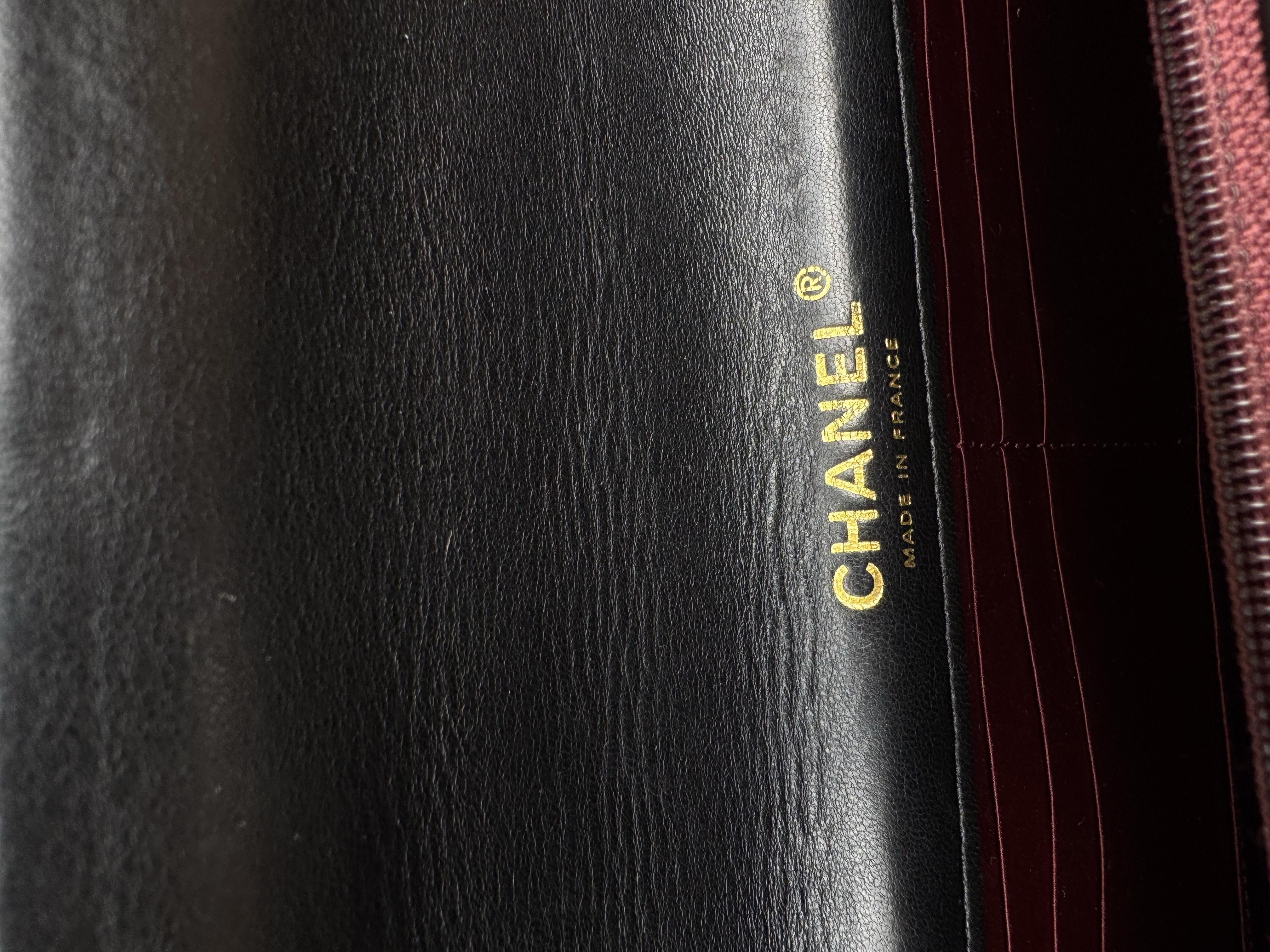CHANEL GOLDEN CLASS WALLET ON CHAIN BAG