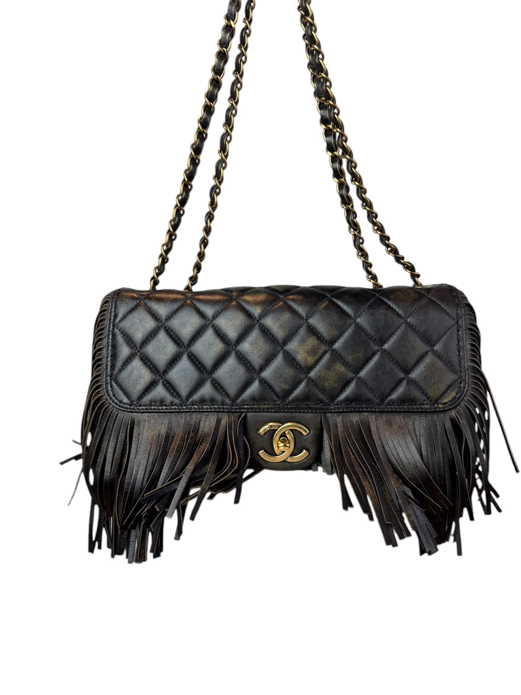 CHANEL PARIS DALLAS PRINGE FLAP BAG