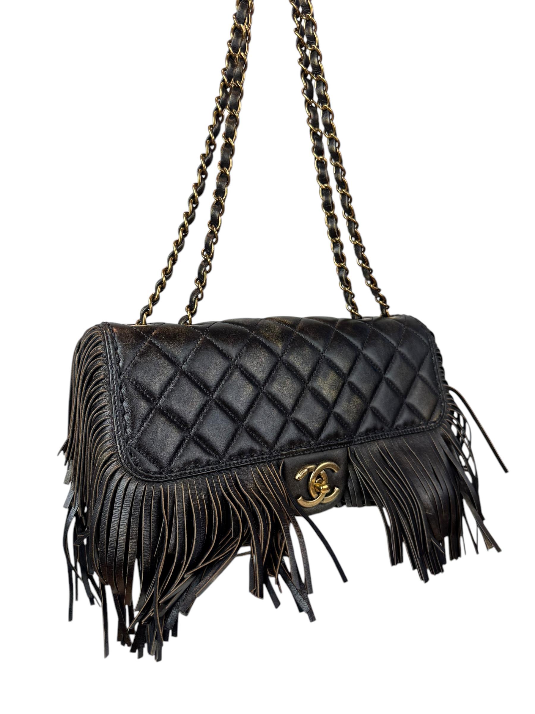CHANEL PARIS DALLAS PRINGE FLAP BAG
