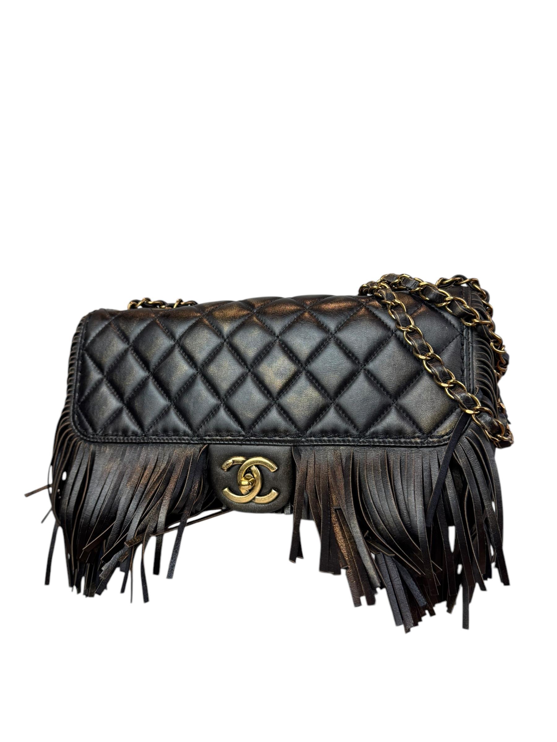 CHANEL PARIS DALLAS PRINGE FLAP BAG