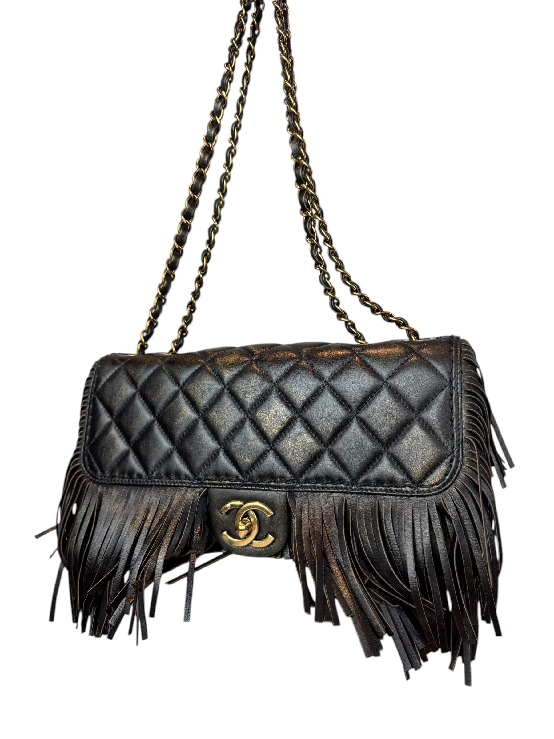 CHANEL PARIS DALLAS PRINGE FLAP BAG