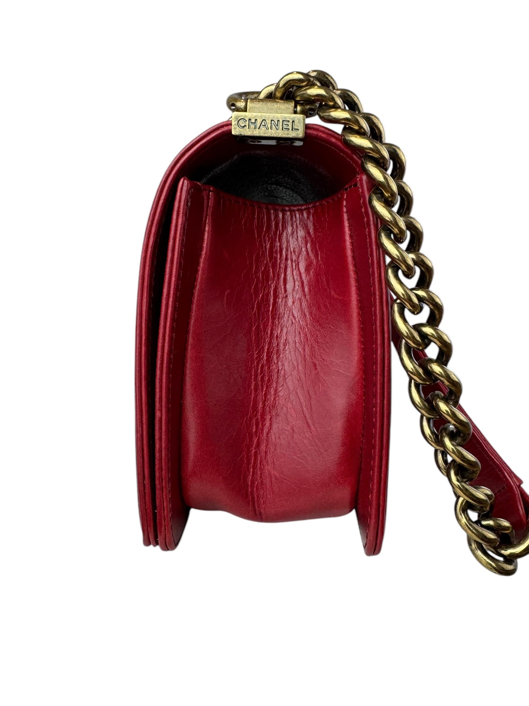 CHANEL QUILTED BOY BAG