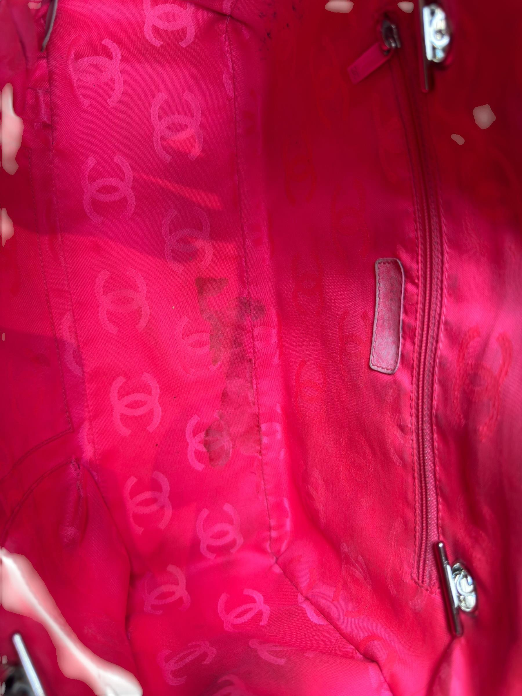 CHANEL QUILTED LEATHER CAMBON TOTE BAG