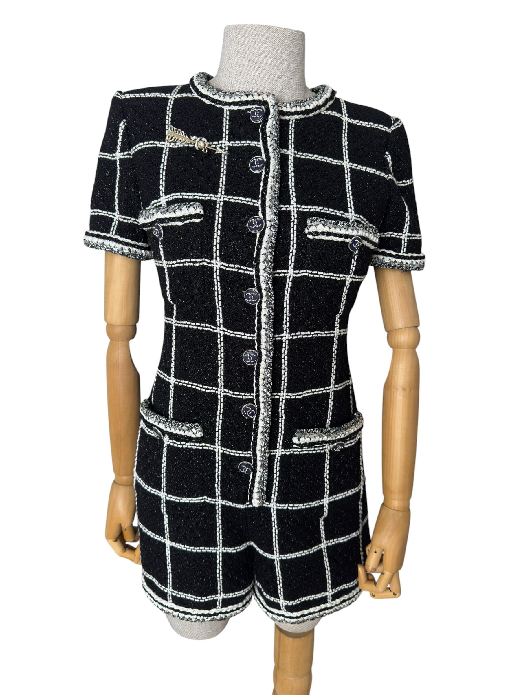 CHANEL SS20 BLACK JUMPSUIT