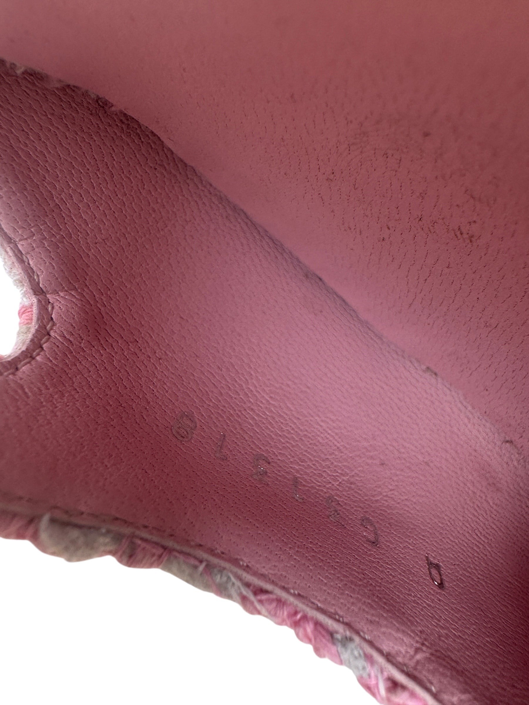 CHANEL TWEED PINK SLINGBACK