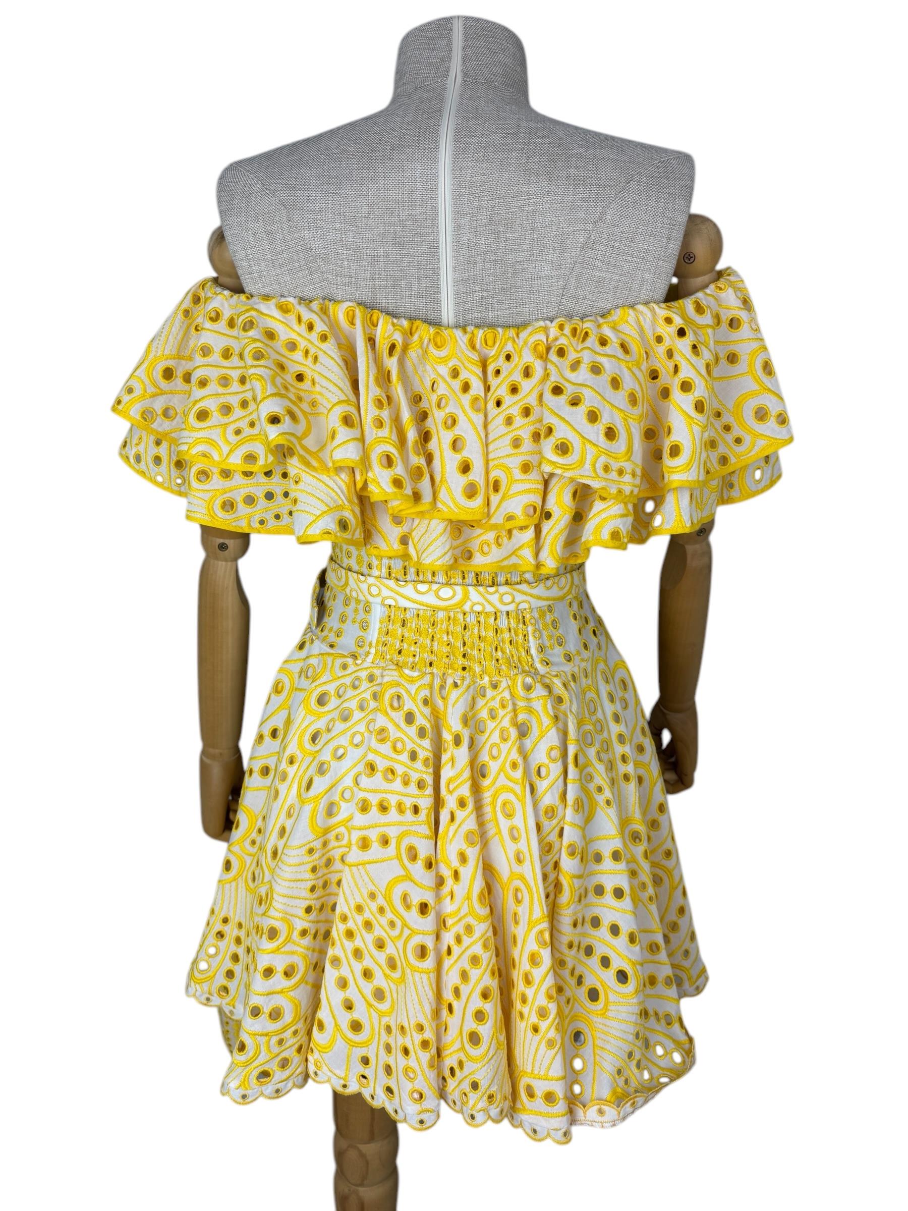 CHARO RUIZ IBIZA YELLOW DRESS 