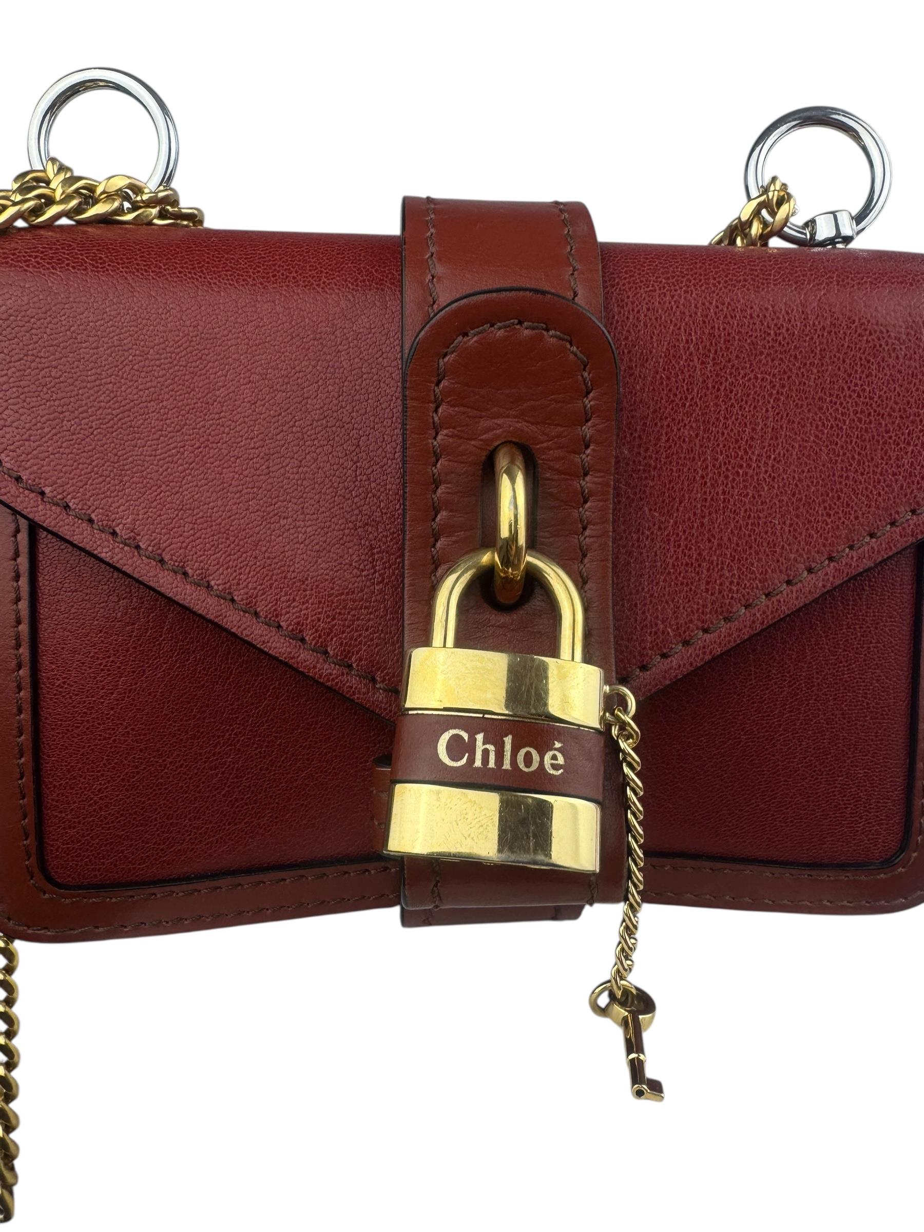 CHLOE ABY MINI CHAIN BAG