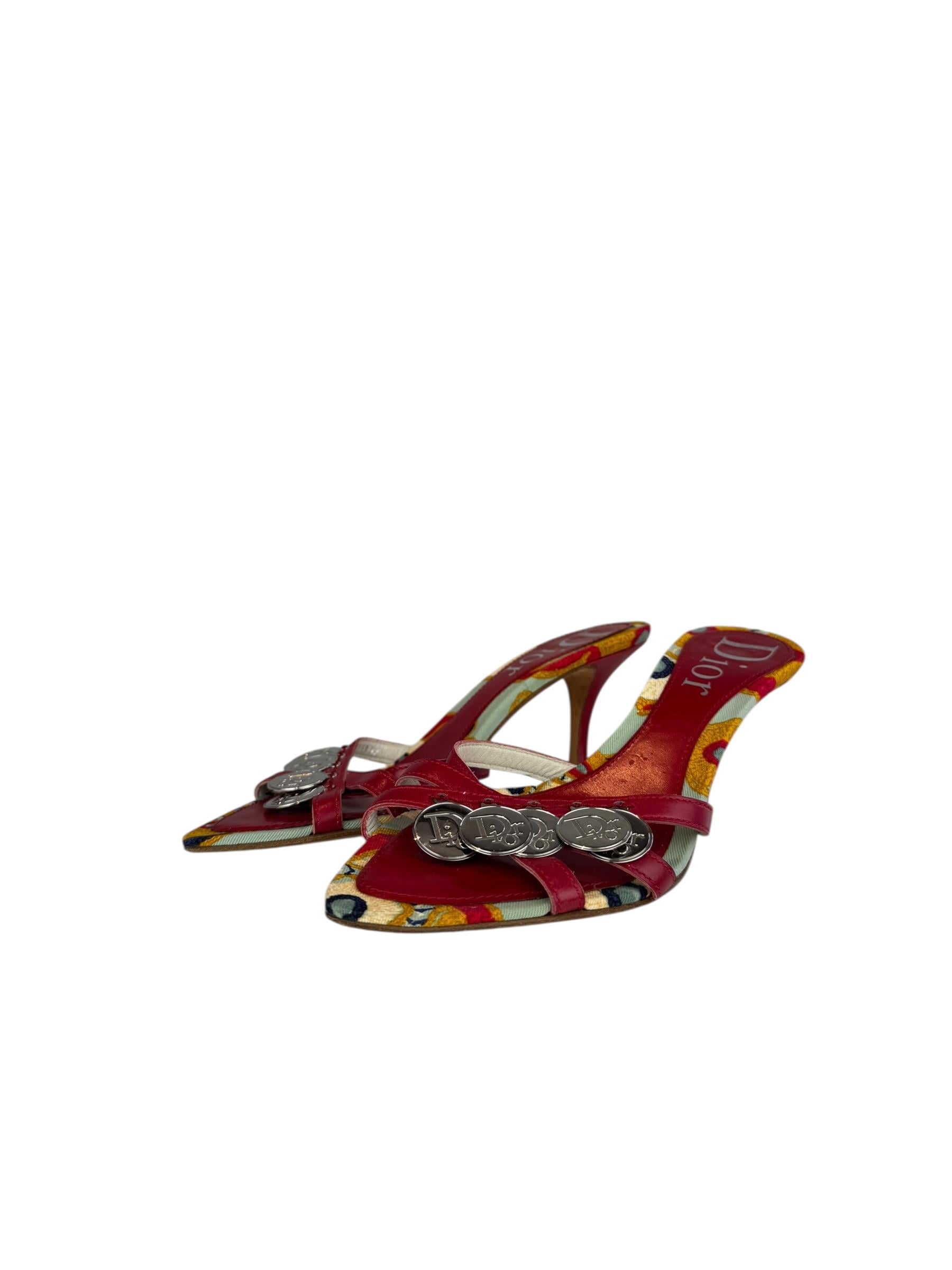 CHRISTIAN DIOR BY JHON GALLIANO COIN HEELS