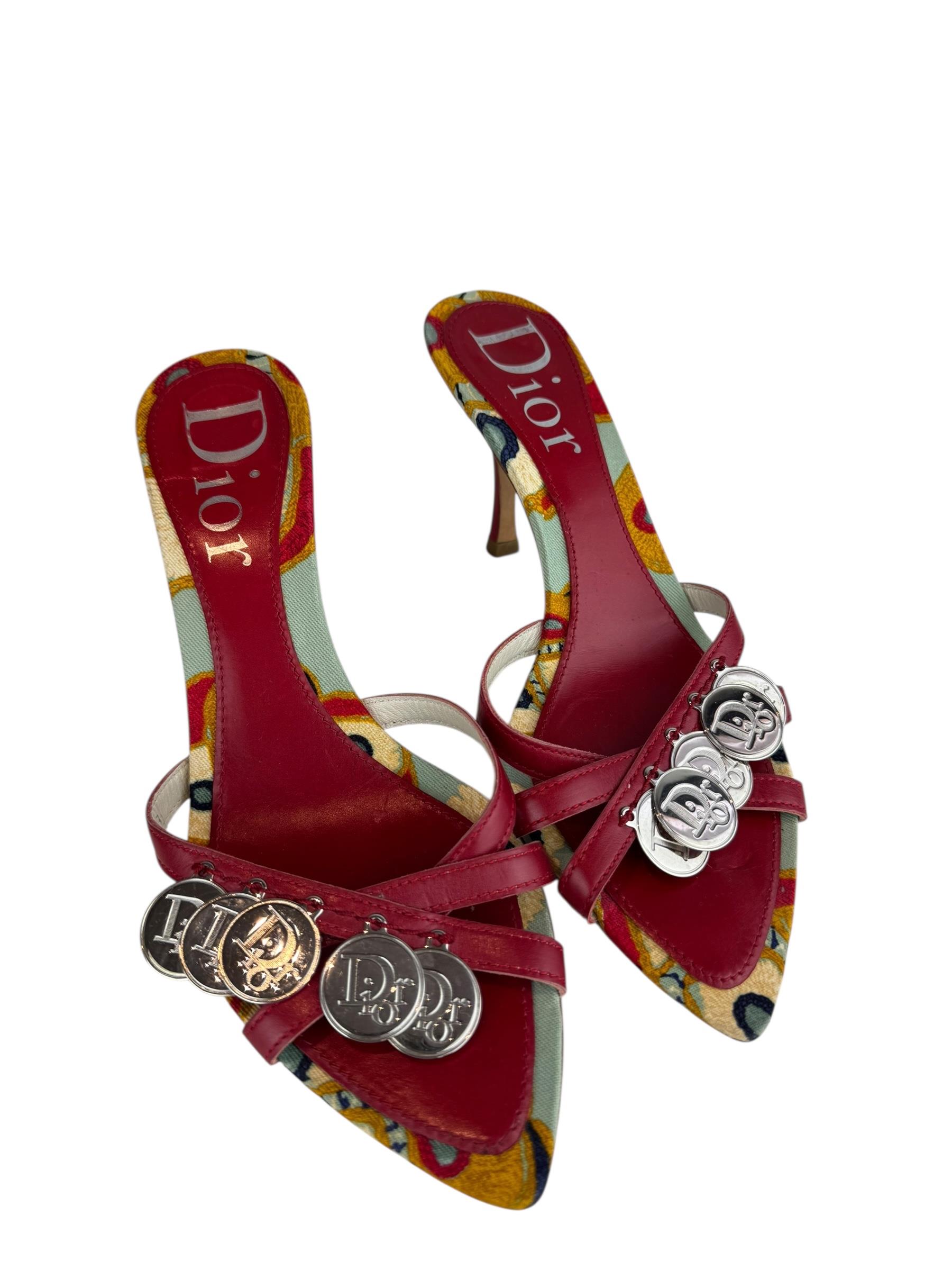 CHRISTIAN DIOR BY JHON GALLIANO COIN HEELS