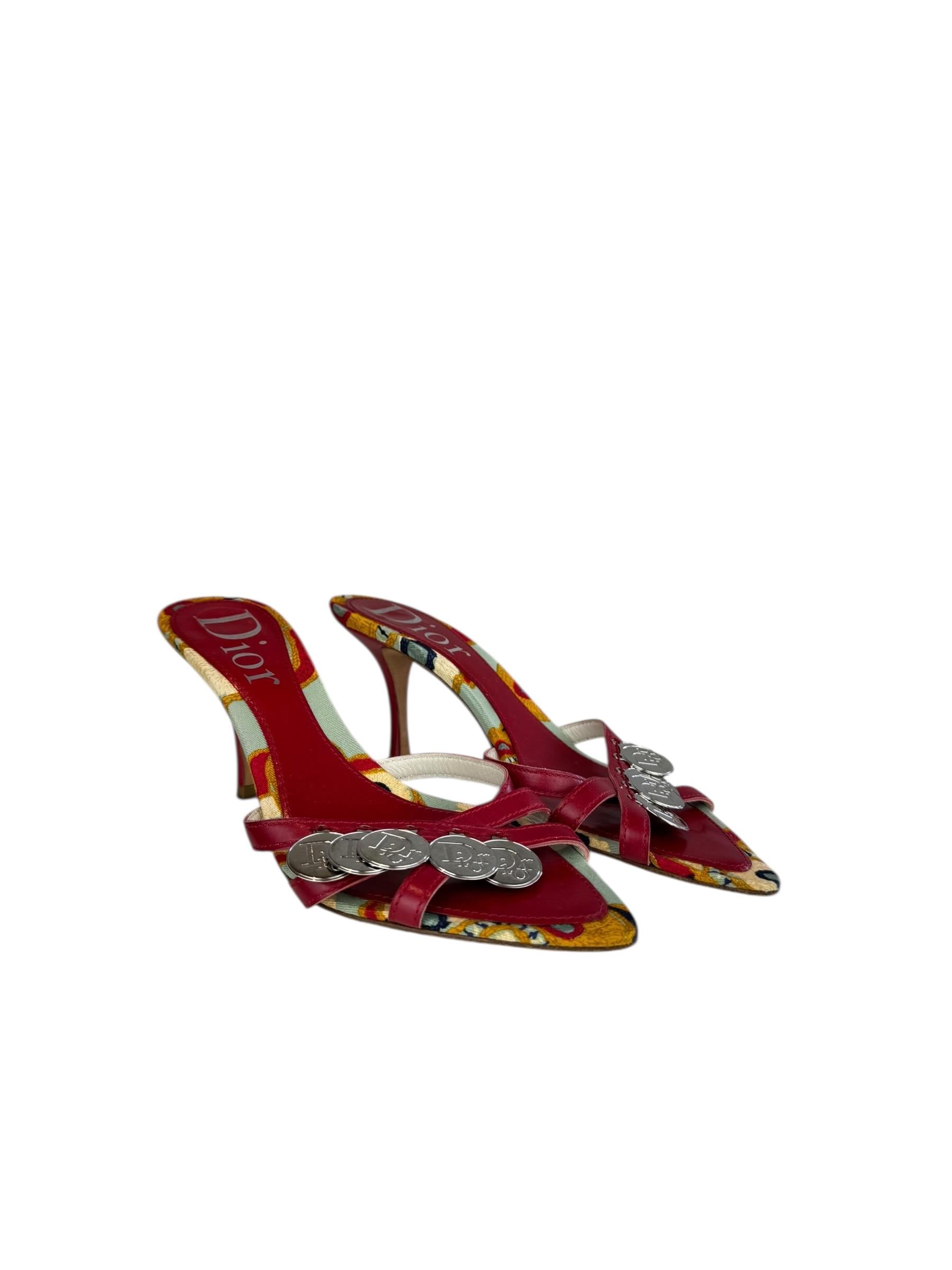 CHRISTIAN DIOR BY JHON GALLIANO COIN HEELS
