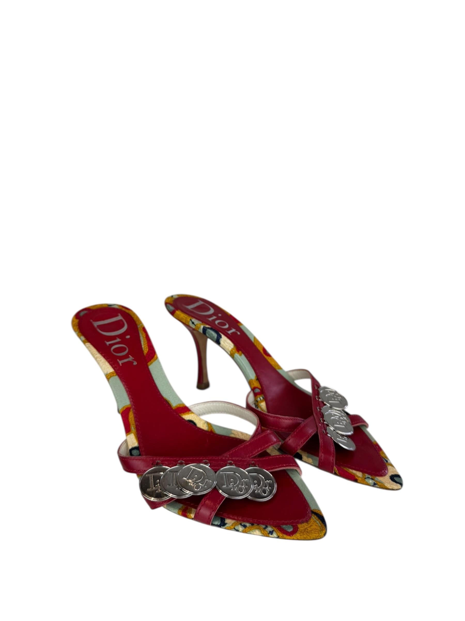 CHRISTIAN DIOR BY JHON GALLIANO COIN HEELS