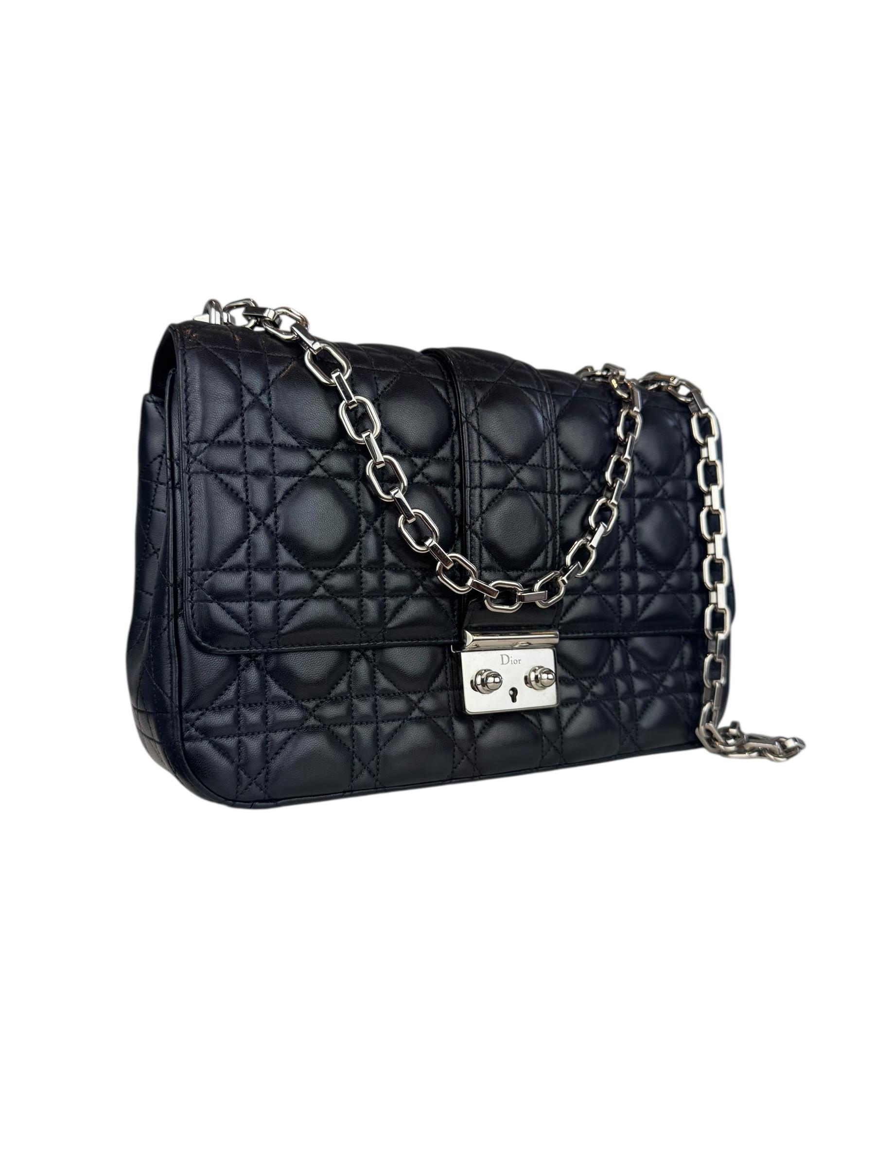 CHRISTIAN DIOR CANNAGE CHAIN BAG
