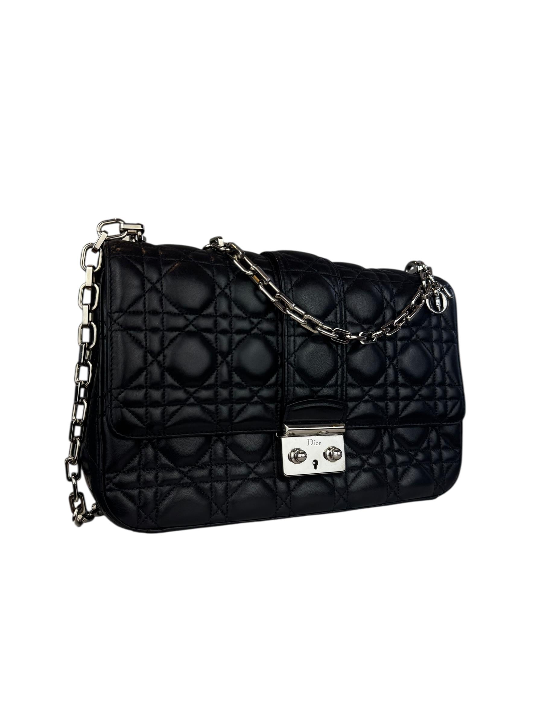 CHRISTIAN DIOR CANNAGE CHAIN BAG