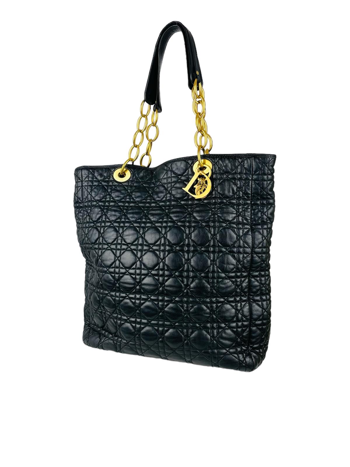 CHRISTIAN DIOR CANNAGE SHOPPING BAG